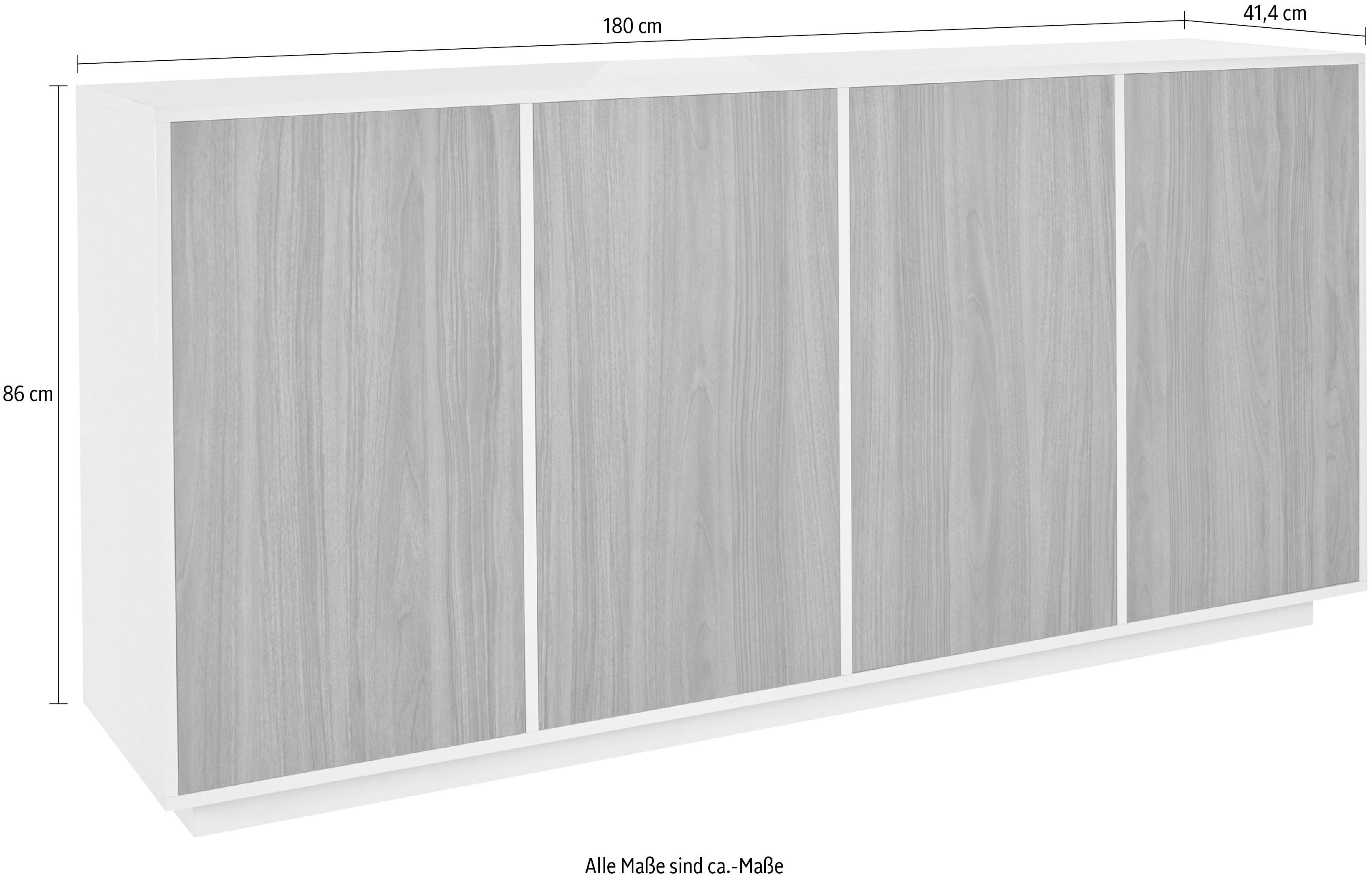 INOSIGN Dressoir Bloom Breedte ca. 180 cm
