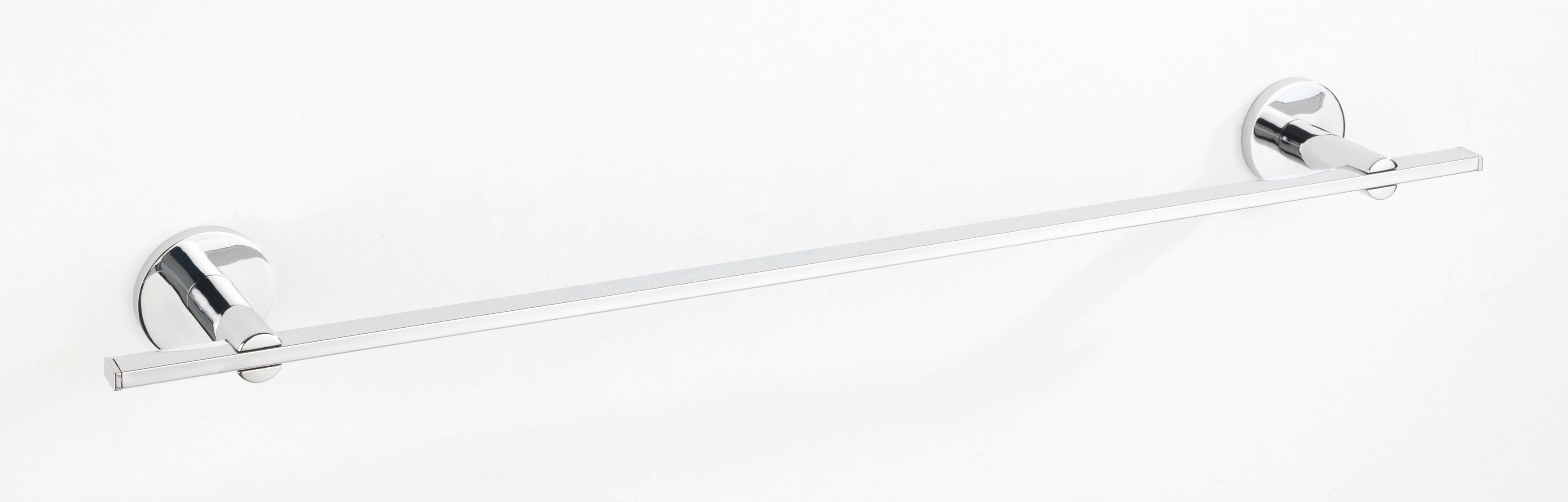 WENKO Handdoekstang UV-Loc Isera bevestigen zonder boren handdoekhouders zilver(kleur)