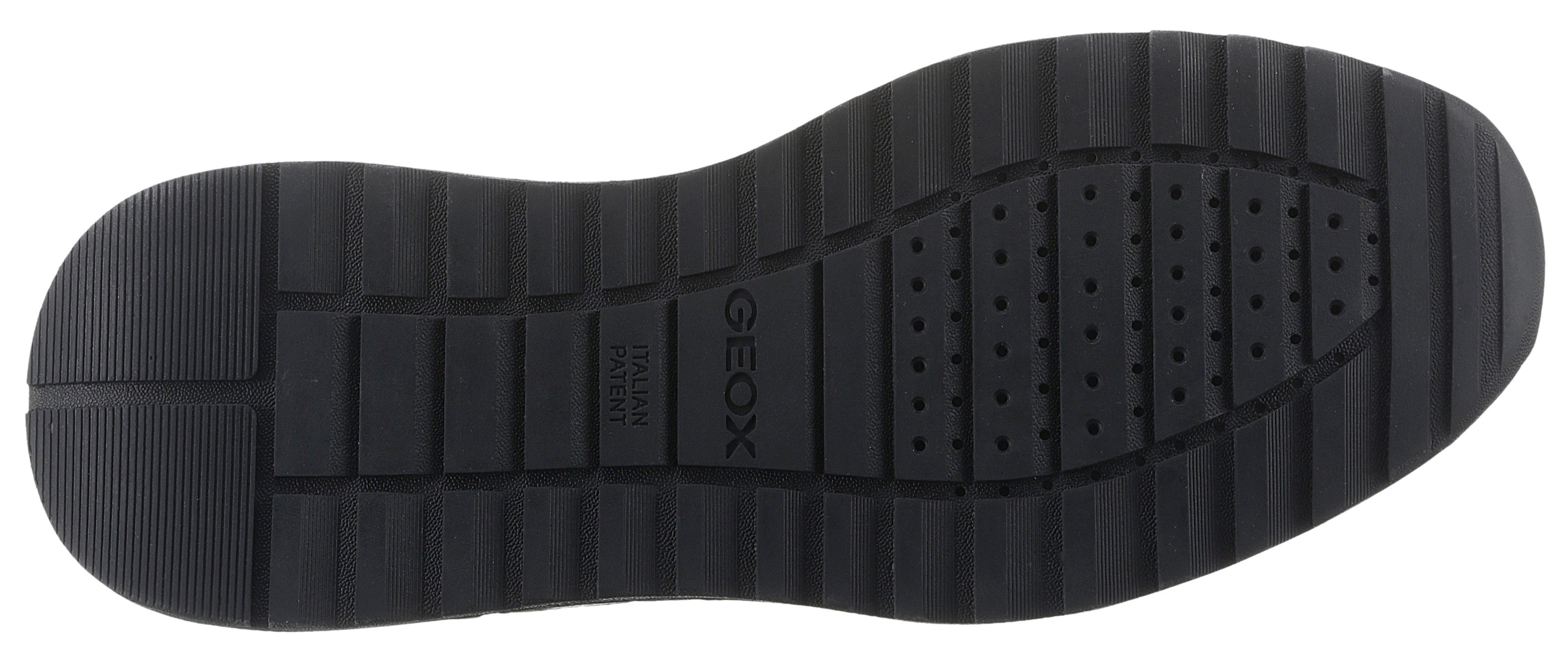 Geox Sneakers U MOLVENO A Vrijetijdsschoen, lage schoen, veterschoen met plateauzool