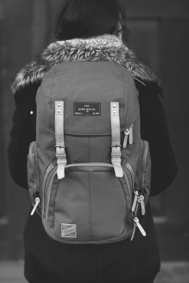 NITRO Laptoprugzak Weekendtas Reiserugzak met laptopvak, schoolrugzak, wanderrugzak