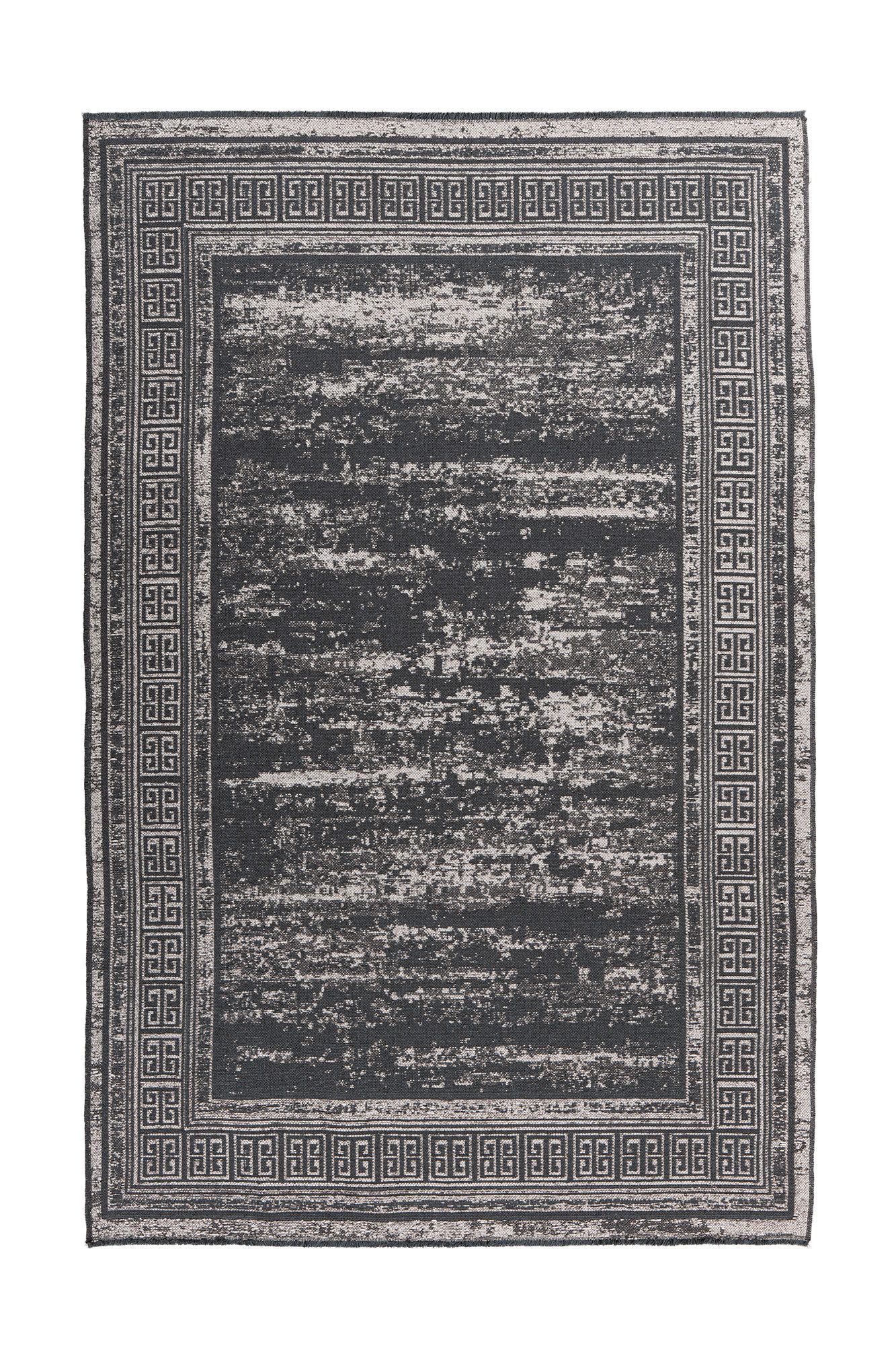 Kayoom Vloerkleed Kalea 325 Vlakweefsel tapijt met reliëfontwerp, used-look, moderne kleuren