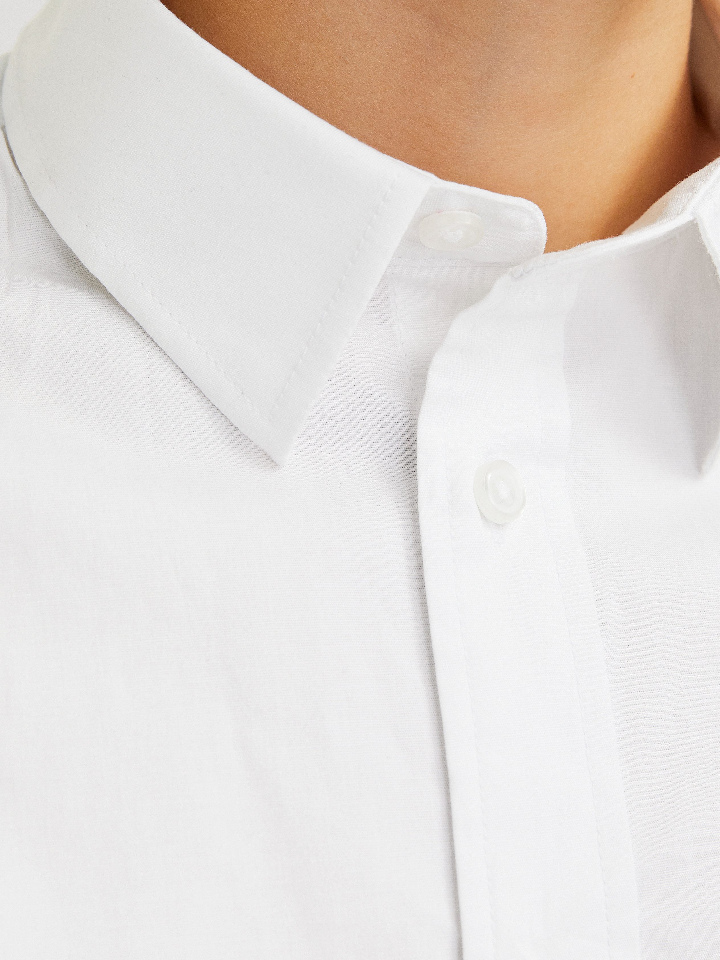 Jack & Jones Junior Overhemd met lange mouwen JJEAXEL STRETCH SHIRT LS NOOS JNR