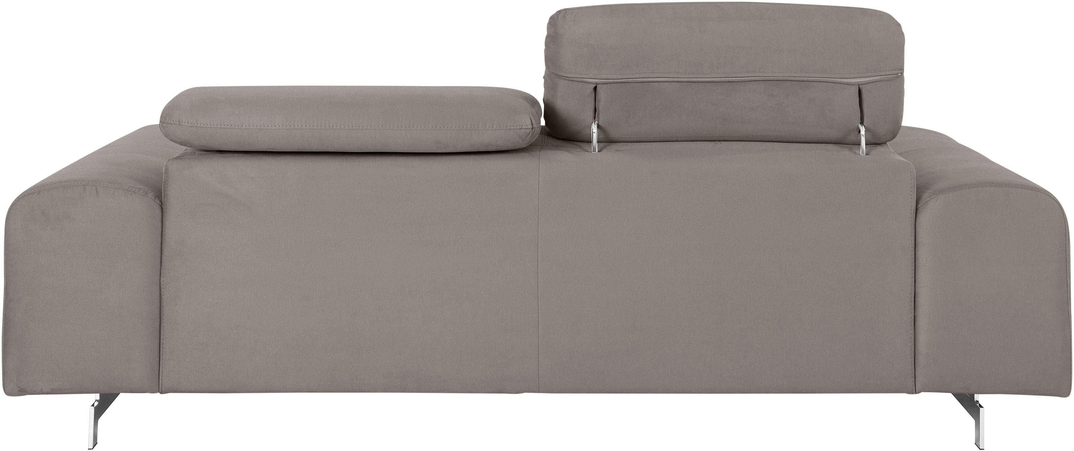 COTTA 3-zitsbank Chef 3-zitsbank met elegante stiksels, bodemvrijheid 12,5 cm