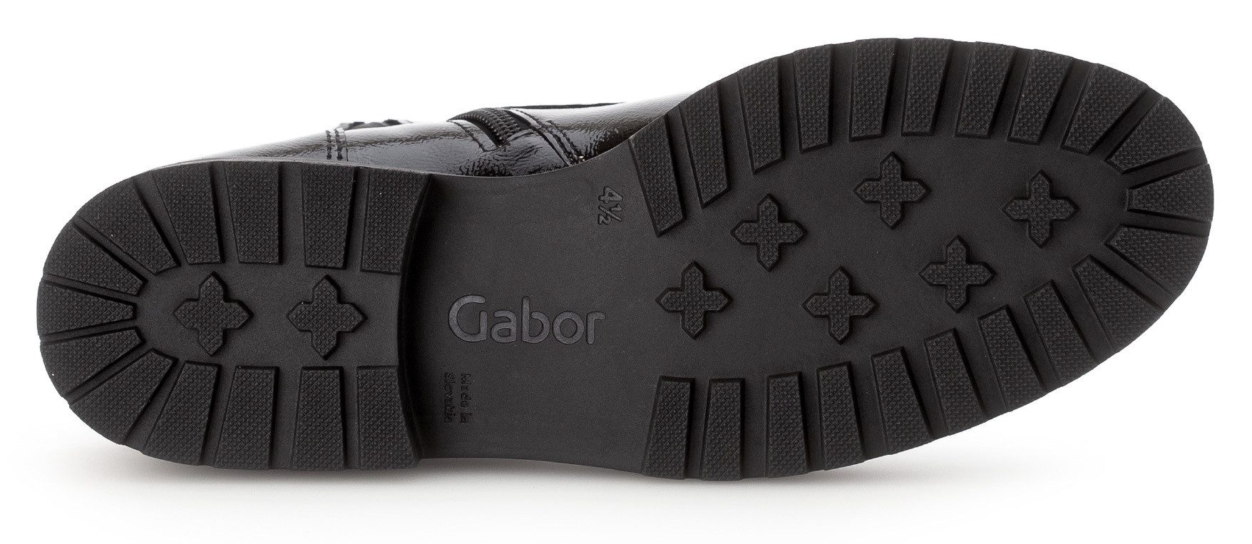 Gabor Veterschoenen Pisa blokhak, veterschoen, comfort schoen in breedte h