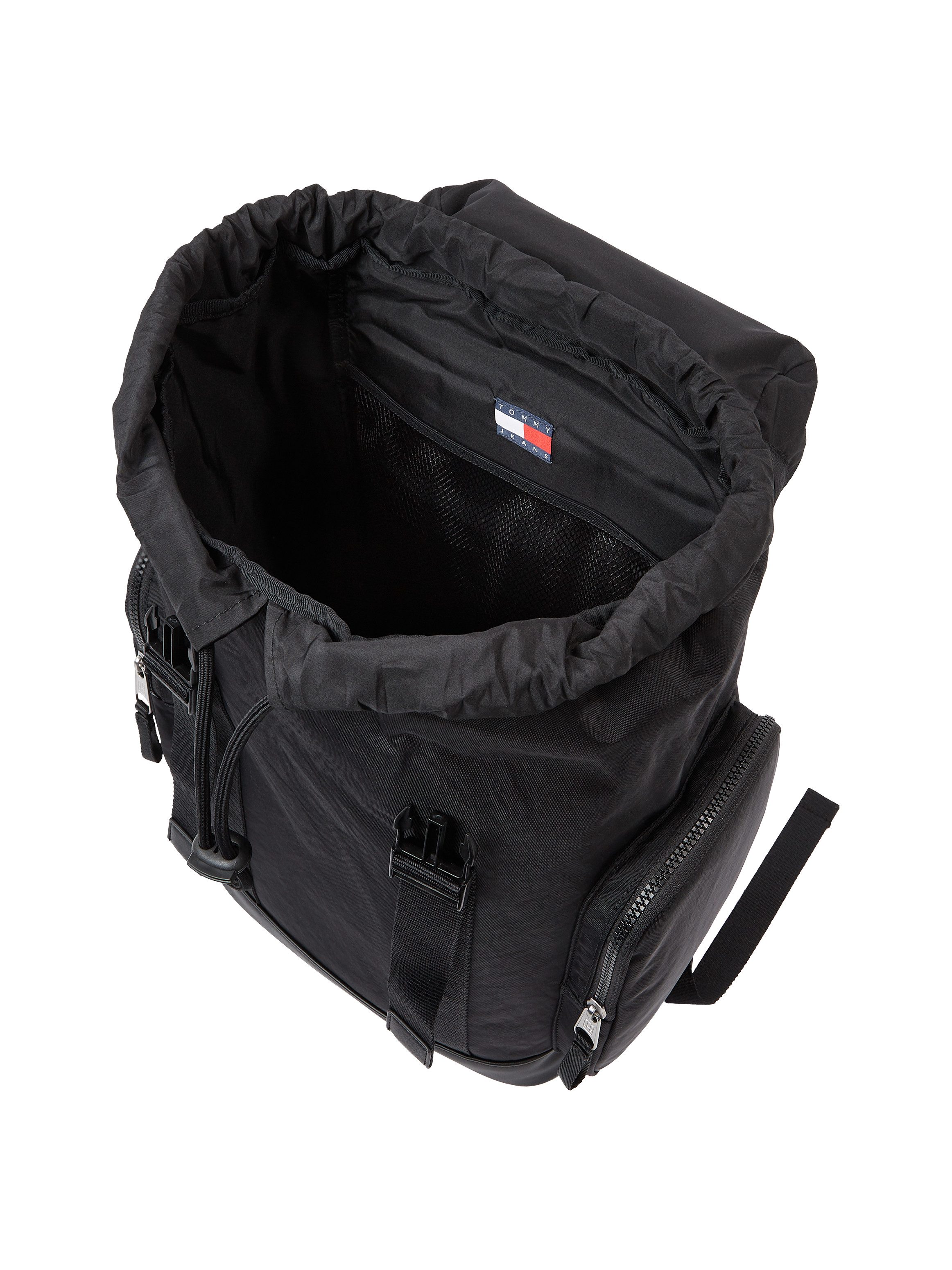 TOMMY JEANS Vrijetijdsrugzak TJM DAILY ELEVATED FLAP BACKPACK , heren reistas, outdoor rugzak, reiserugzak met kliksluiting