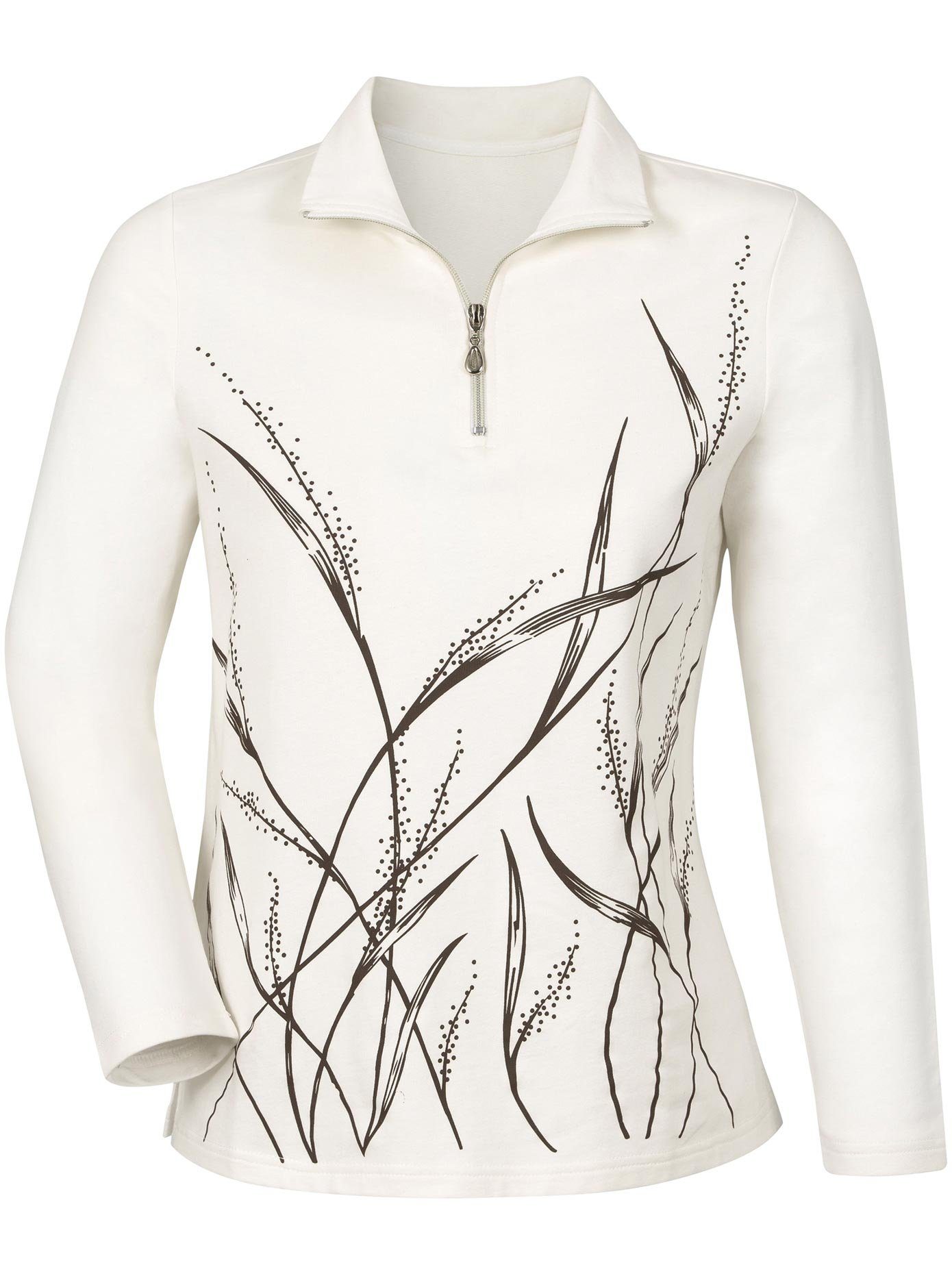 Classic Basics Poloshirt met lange mouwen Wintershirt (1-delig)