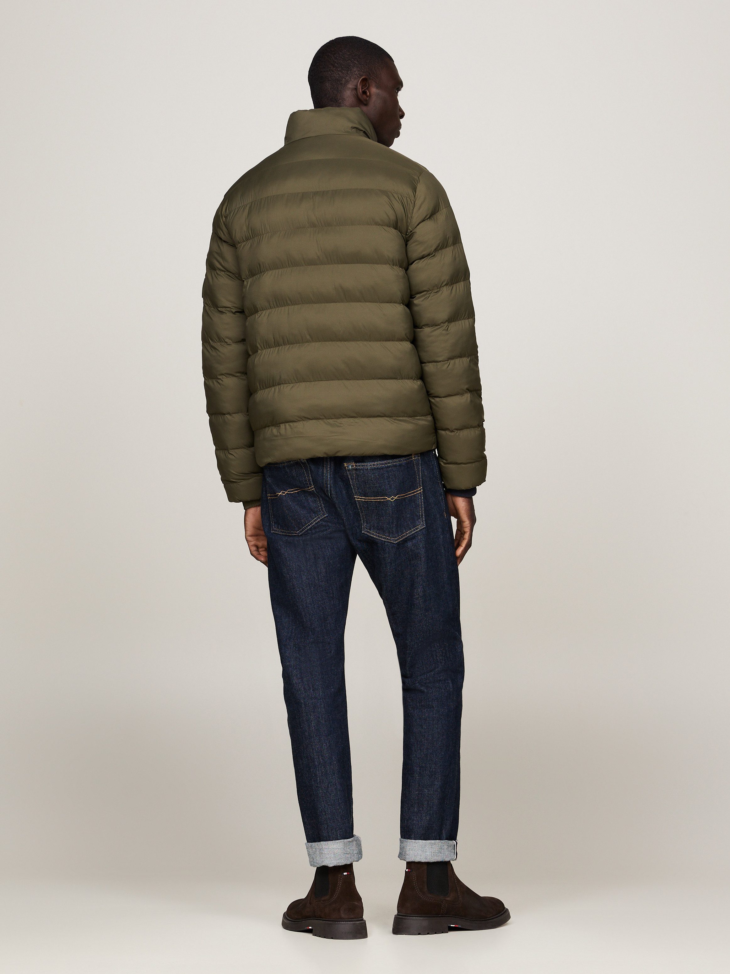 Tommy Hilfiger Gewatteerde jas MID WEIGHT STAND COLLAR JACKET