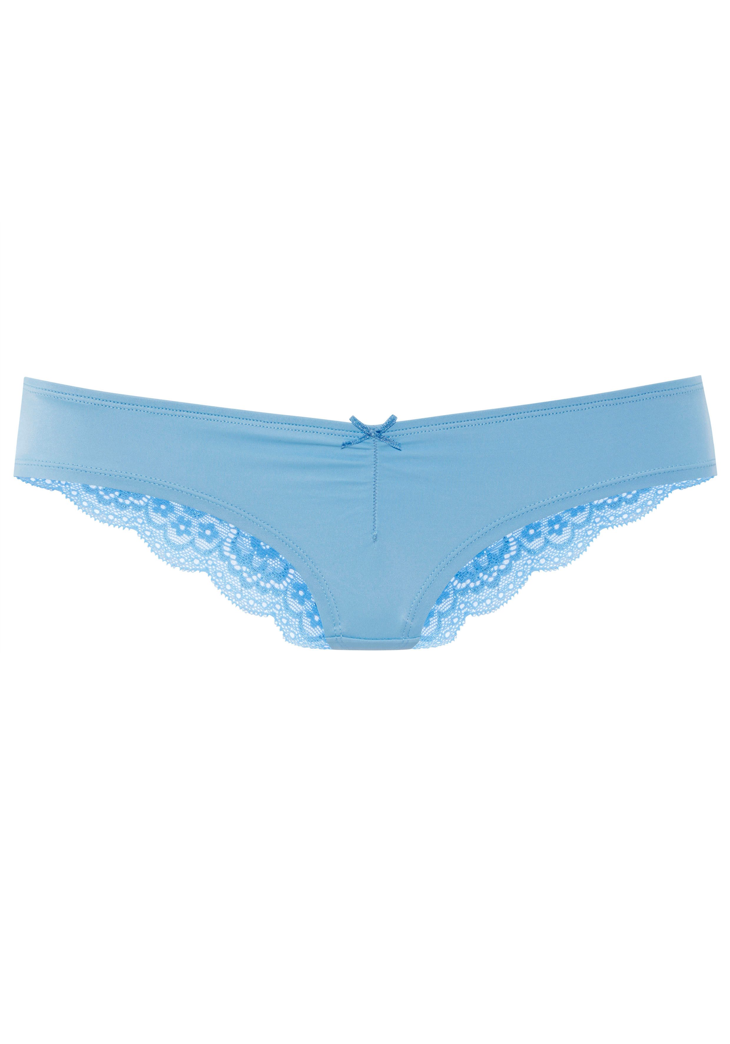 Lascana Brazilian slip met mooie kant achter