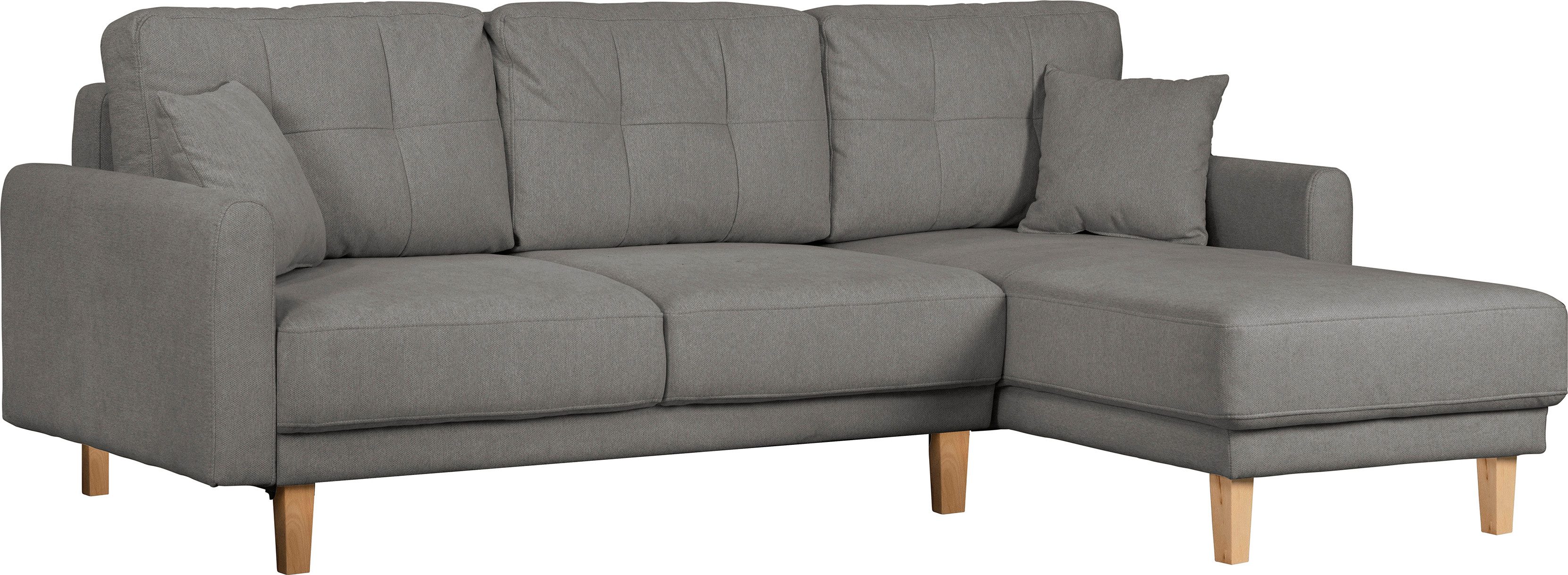 Home affaire Hoekbank TRIPLO optionele slaapbank met bedlade, afmetingen B/D/H: 234/164/89 cm