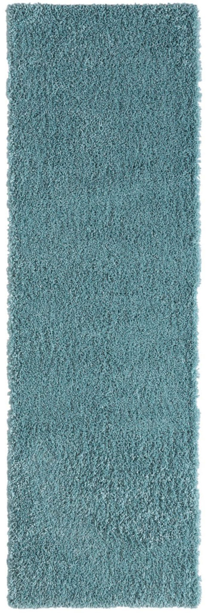 my home Set slaapkamerkleedjes met hoge pool Banji Uni-kleuren, zacht en fluffy, ook als loper en in rond verkrijgbaar