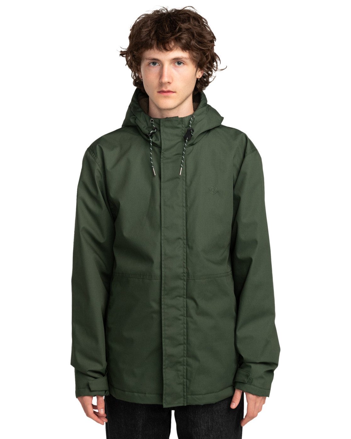Element Outdoorjack Alder heren jassen maat M zwart