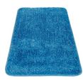 paco home badmat sierra 815, rechteckig (1 stuk) blauw