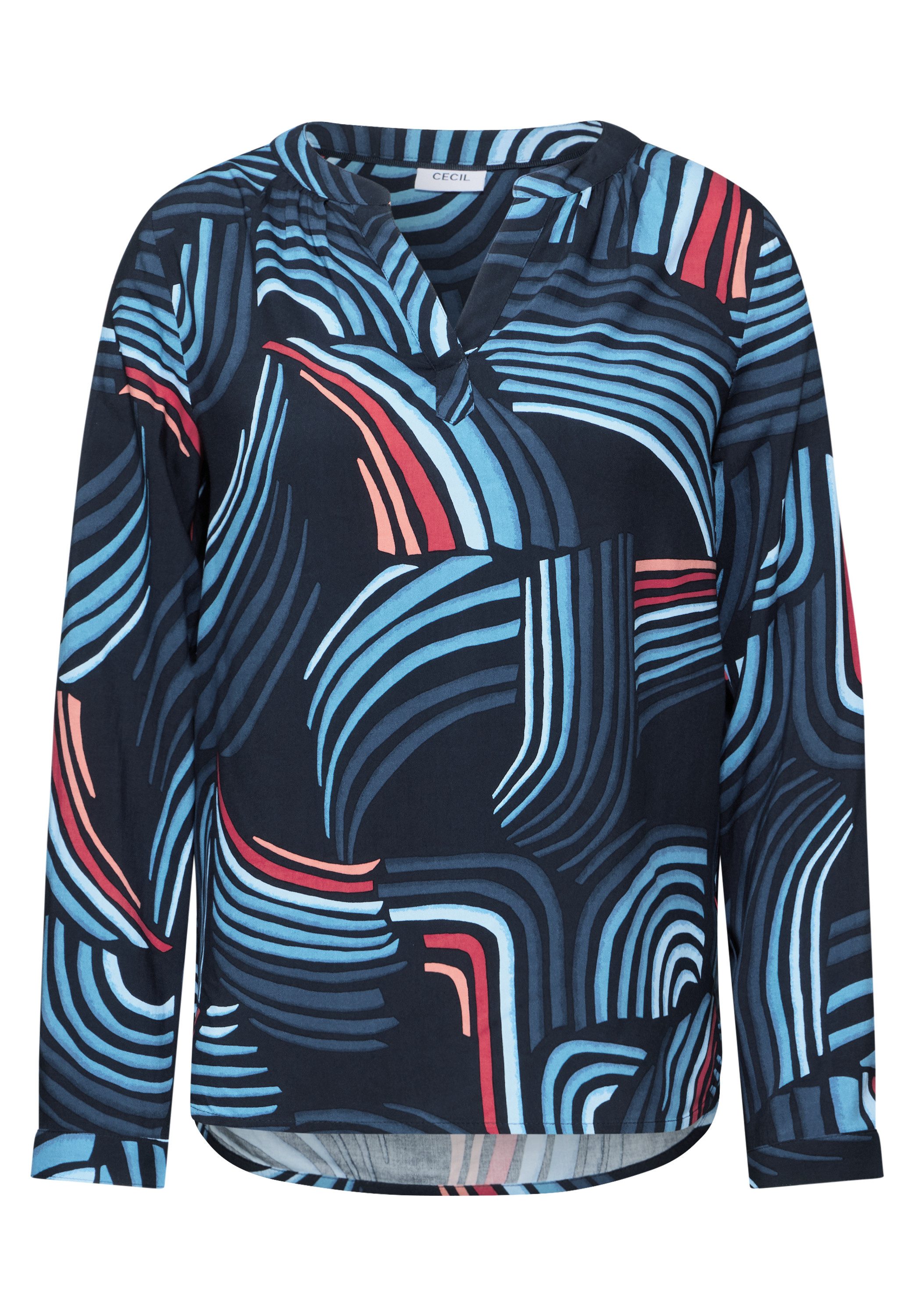 Cecil Blouse met lange mouwen met print all-over