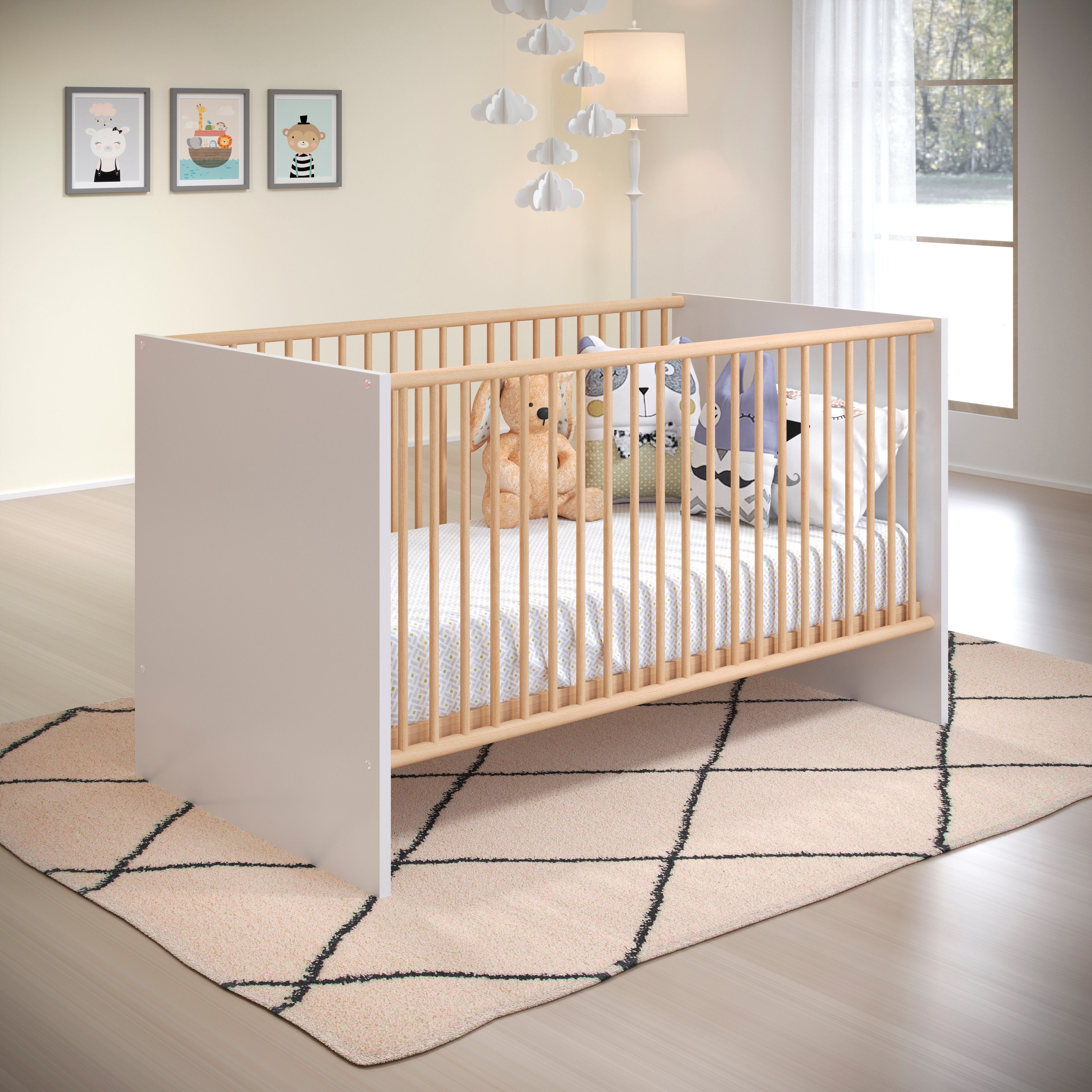 trendteam Babymeubelset Mats neutraal ontwerp (2-delig)