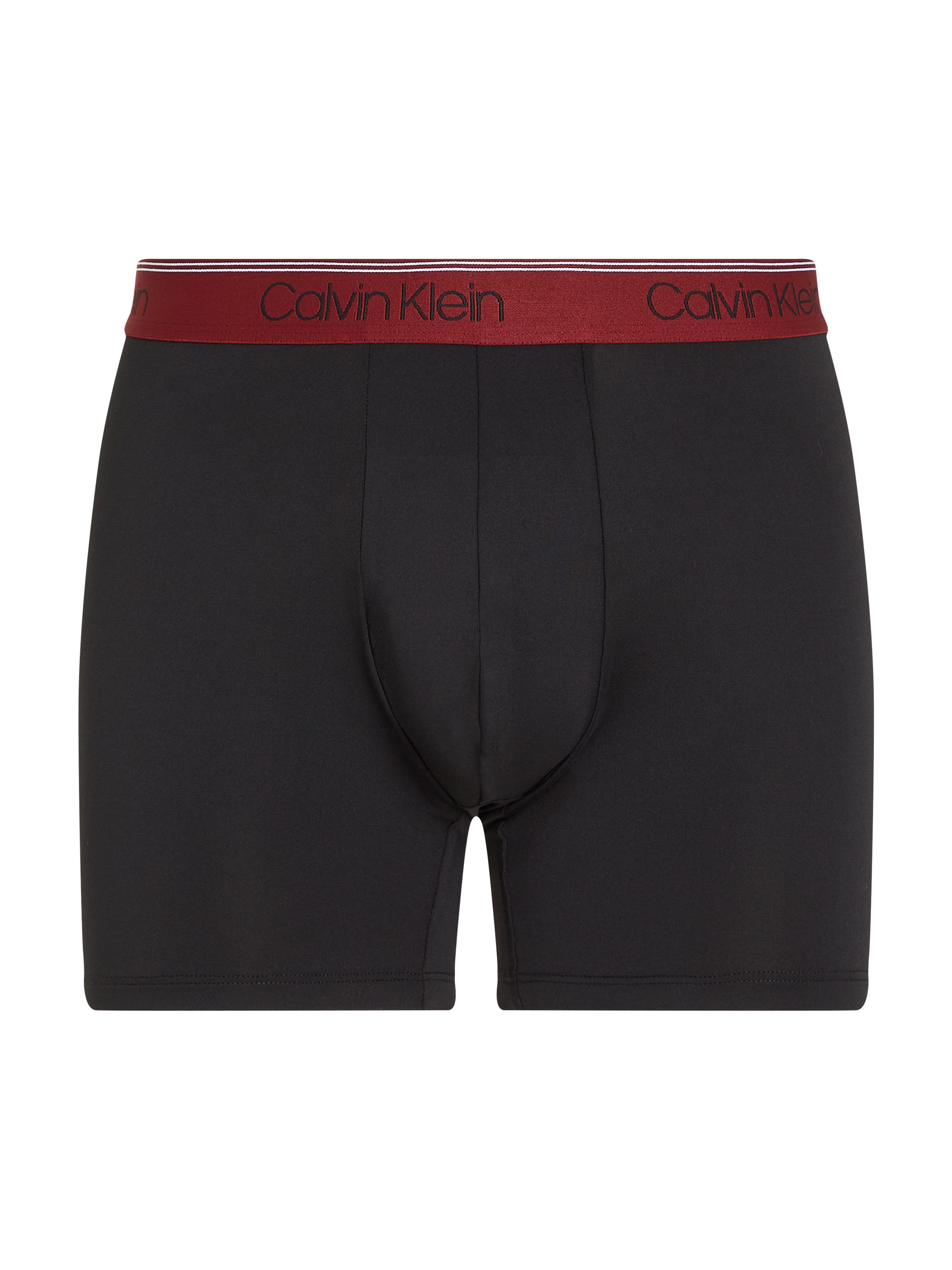 Calvin Klein Boxershort BOXER BRIEF 3PK met langere pijpen & logo-elastische tailleband (Set van 3)