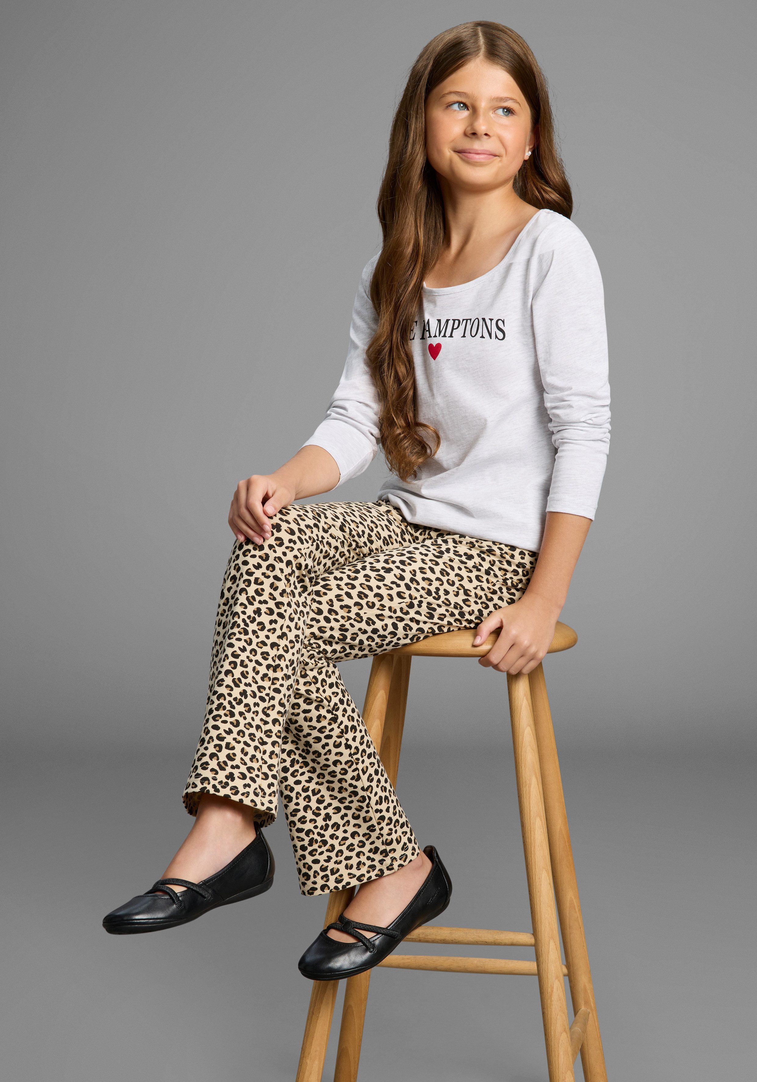 KIDSWORLD Jazzpants Leggings met uitlopende pijpen