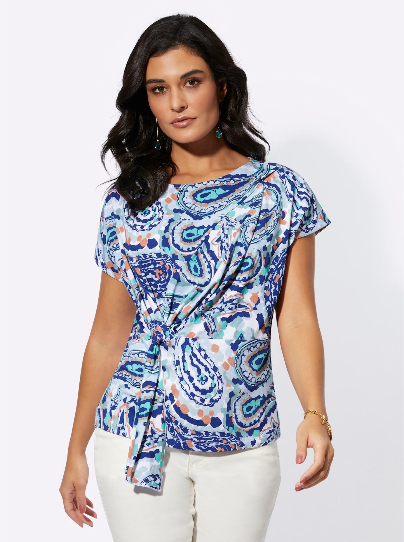 Creation L Shirt met print Lyocell-shirt (1-delig)