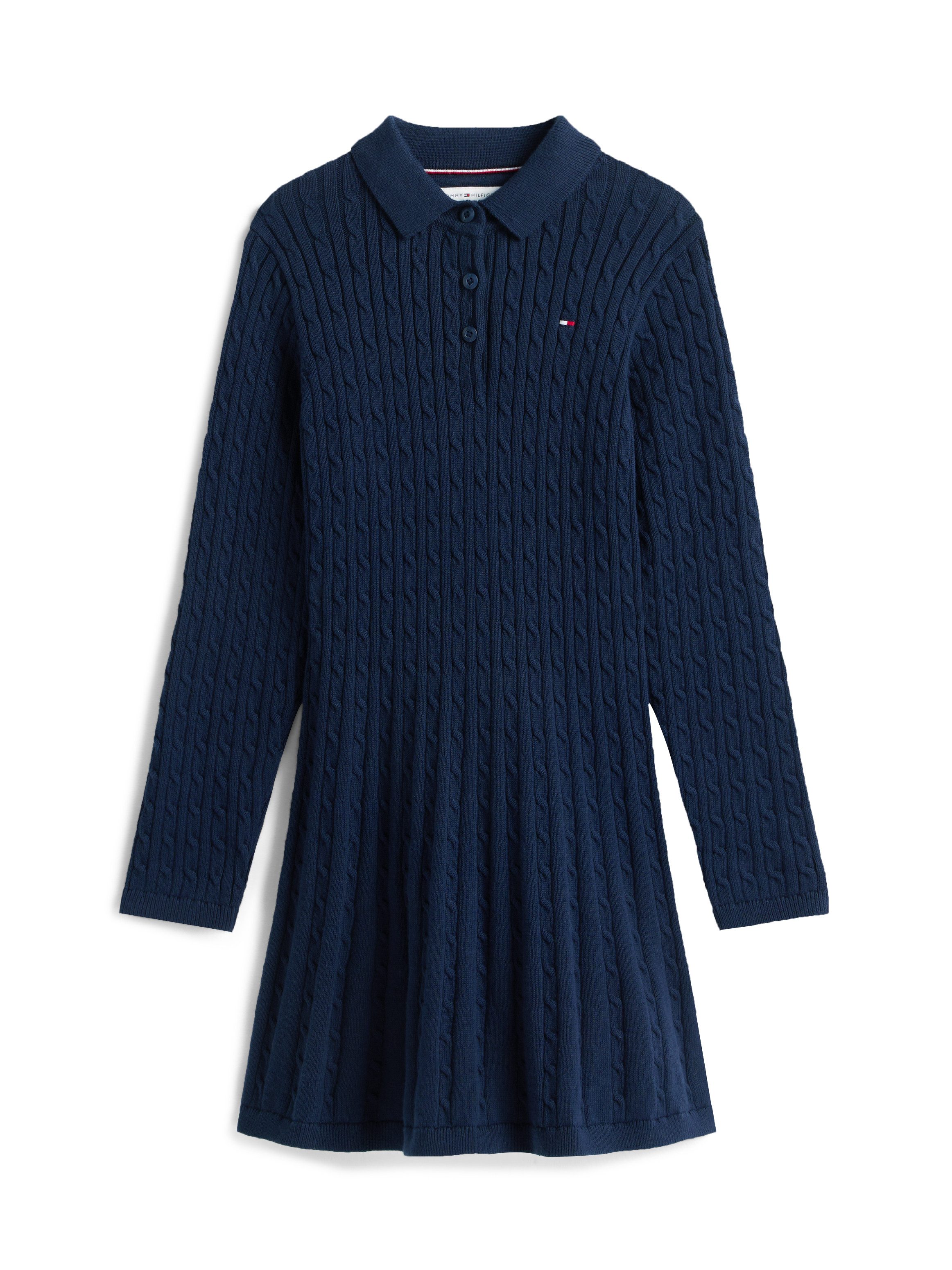 Tommy Hilfiger Gebreide jurk CABLE SWEATER DRESS