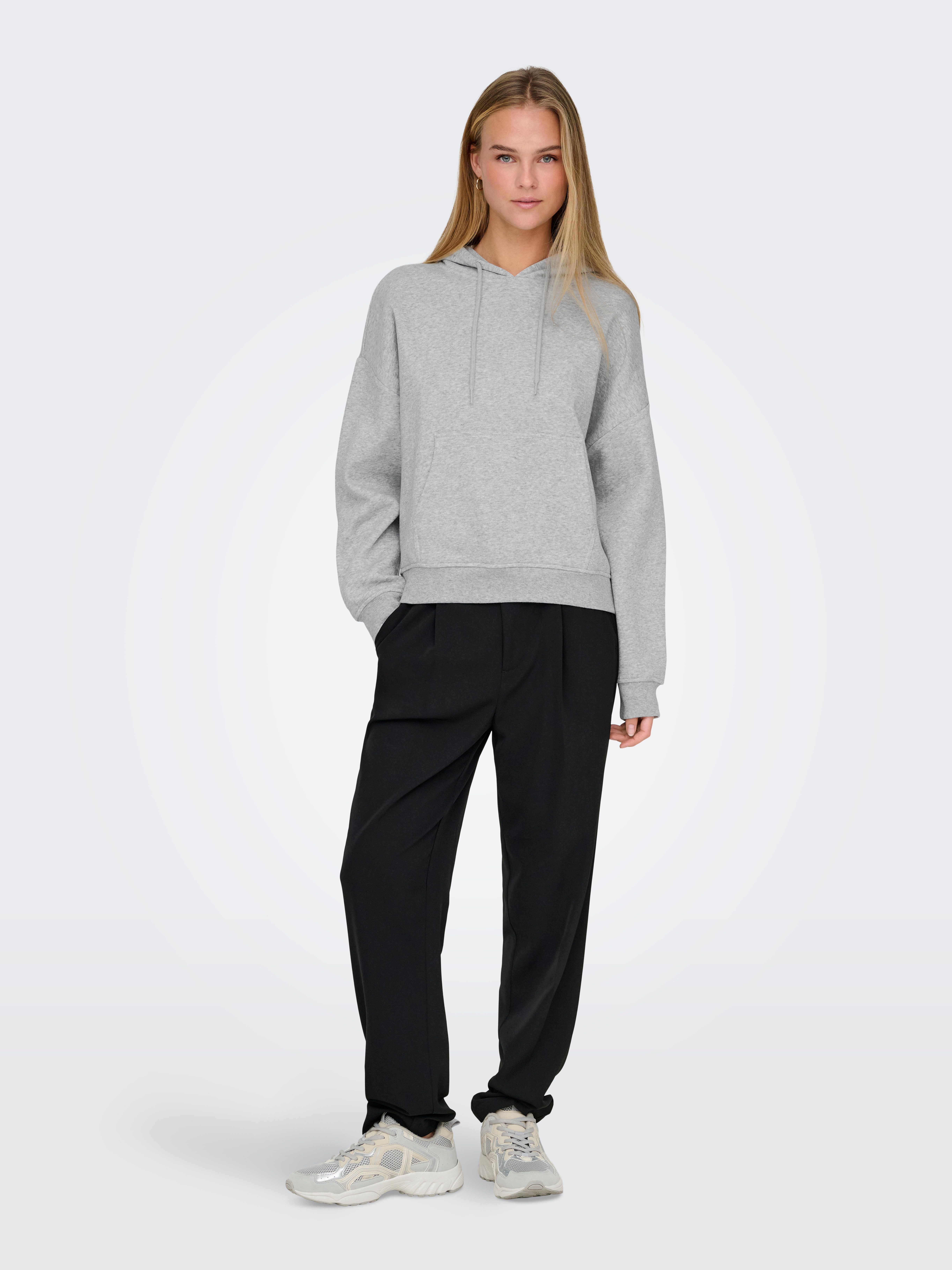Only Hoodie ONLSWEAT L S HOODIE OVERSIZE PKT SWT