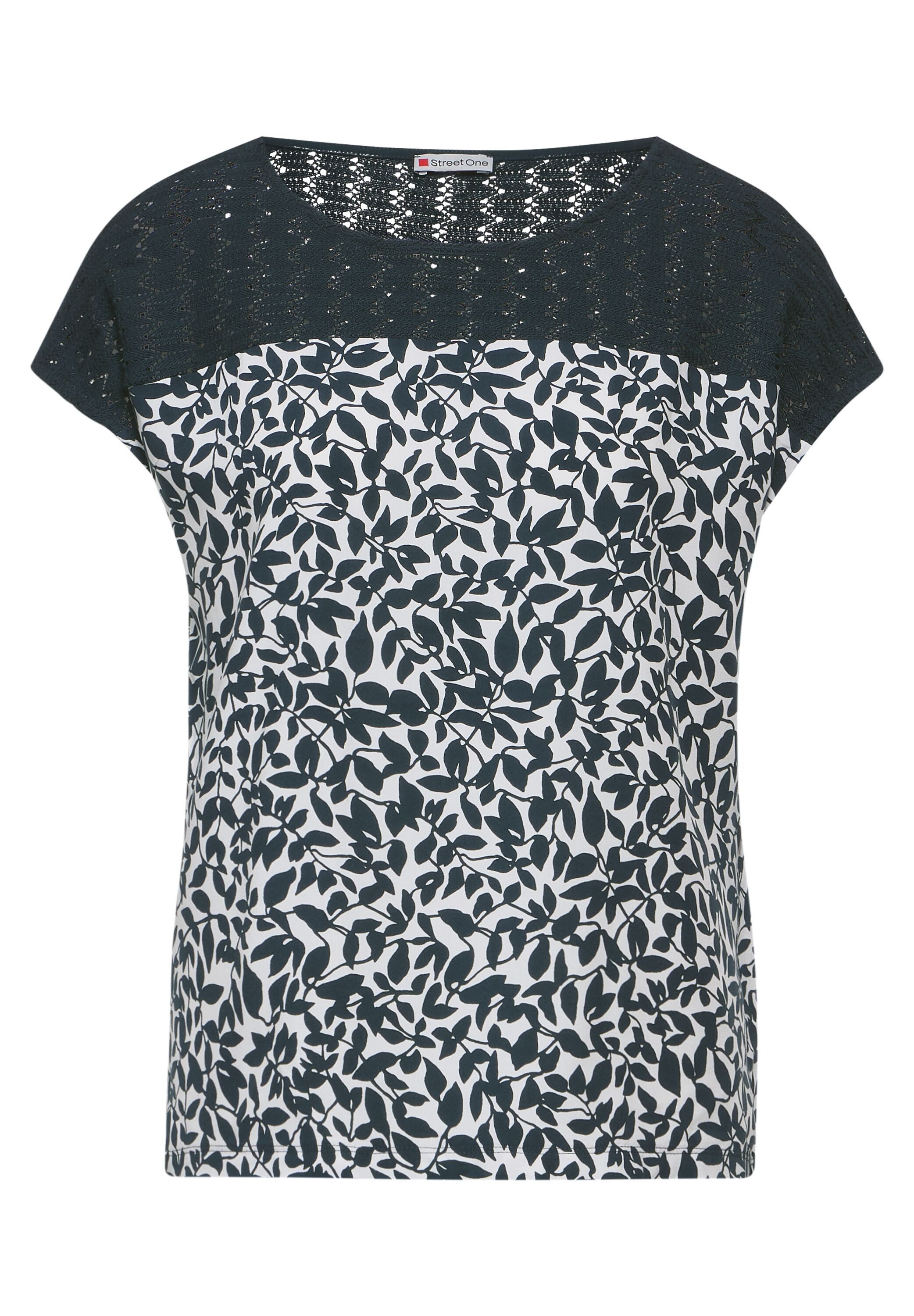 STREET ONE Shirttop met haakdetail