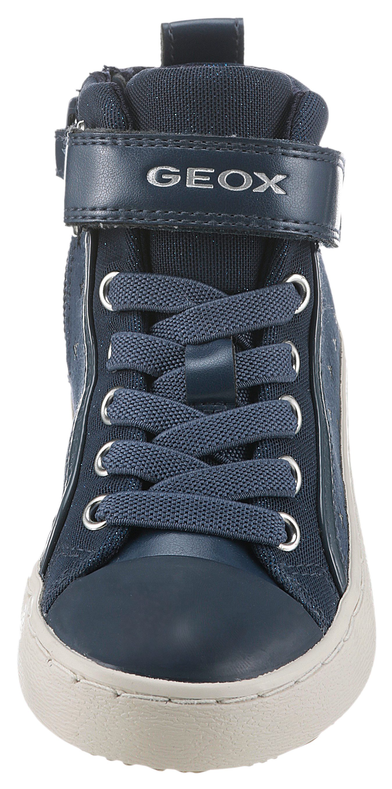 Geox Sneakers J KALISPERA GIRL I High top sneaker, veterschoenen, freizeitschoen met elastische band