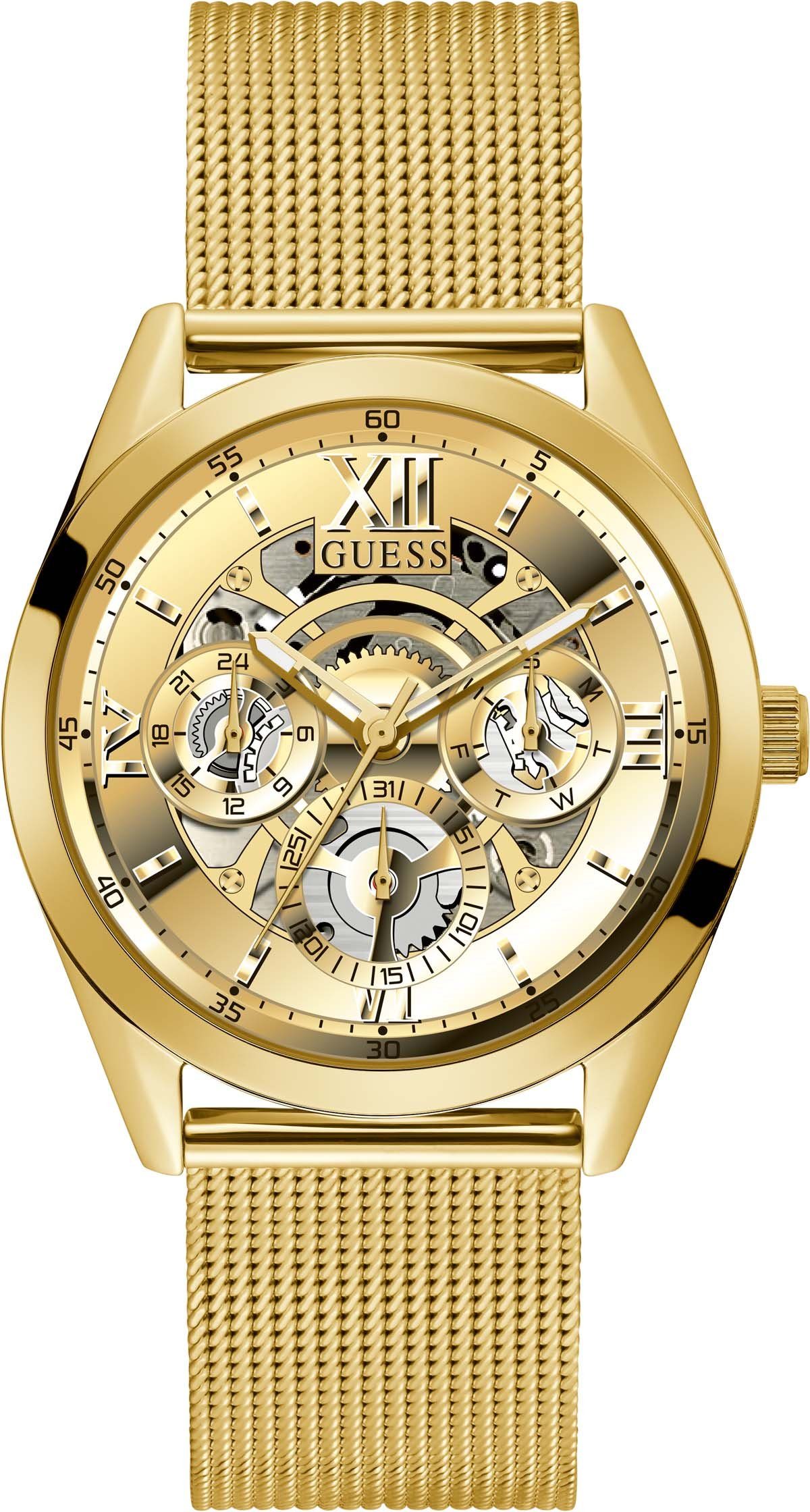 Guess Multifunctioneel horloge TAILOR Polshorloge, quartz horloge, herenhorloge