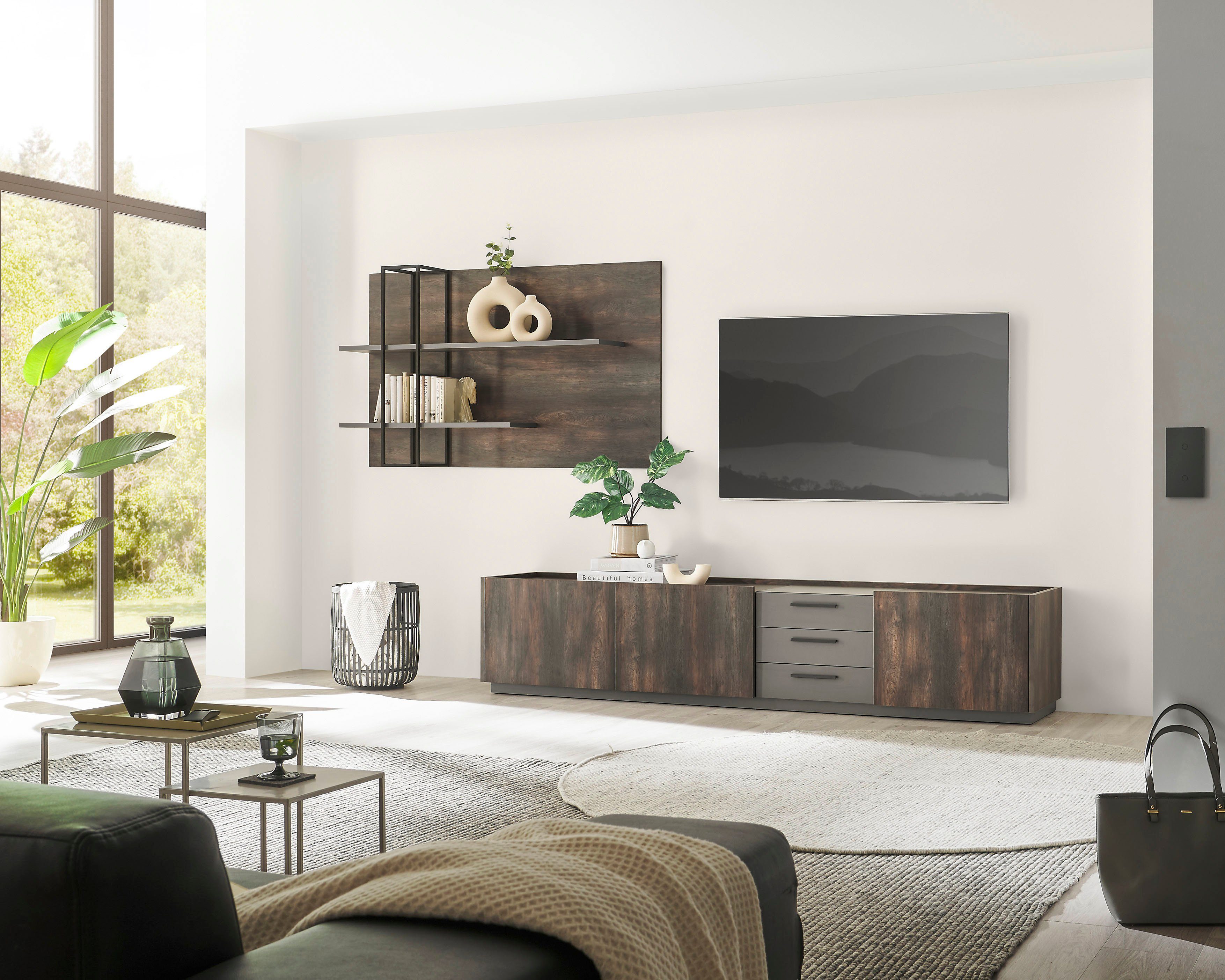 INOSIGN Tv-meubel Largo met soft-closefunctie, breedte ca. 240 cm