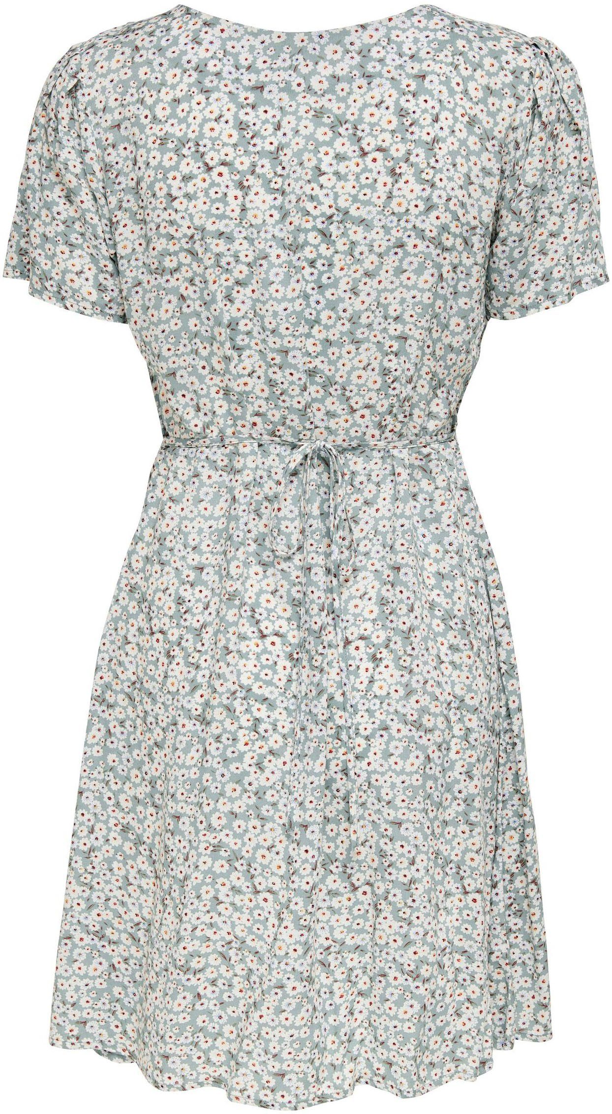 Only Mini-jurk ONLEVIDA S/S SHORT DRESS WVN NOOS