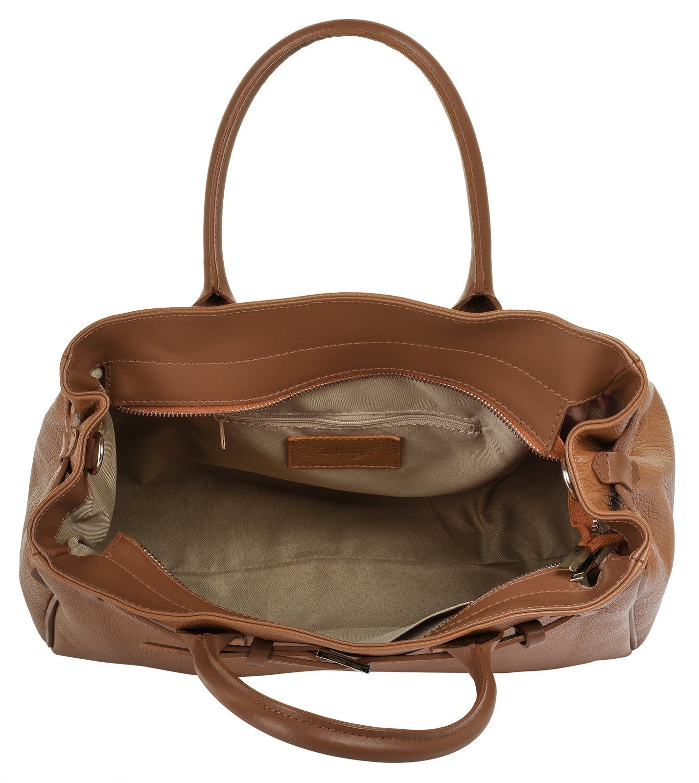 Cluty Tas echt leer, made in italy