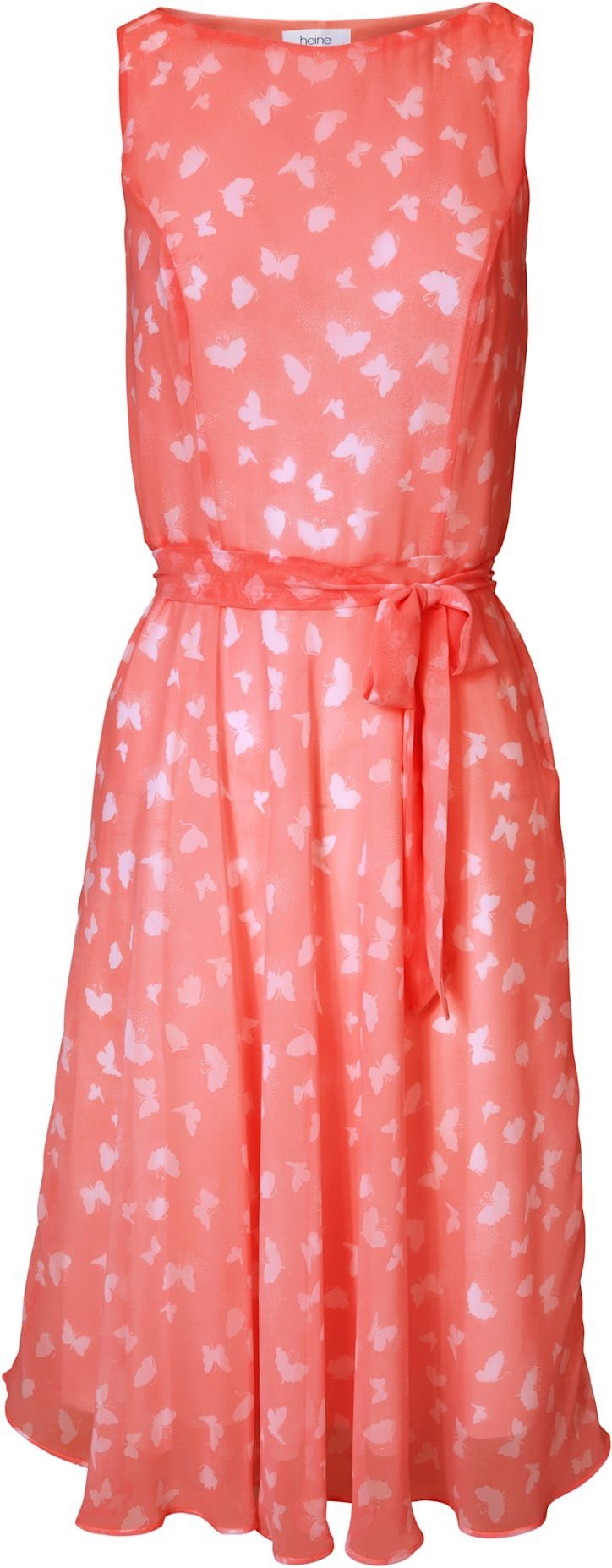 ashley brooke by heine gedessineerde jurk rood