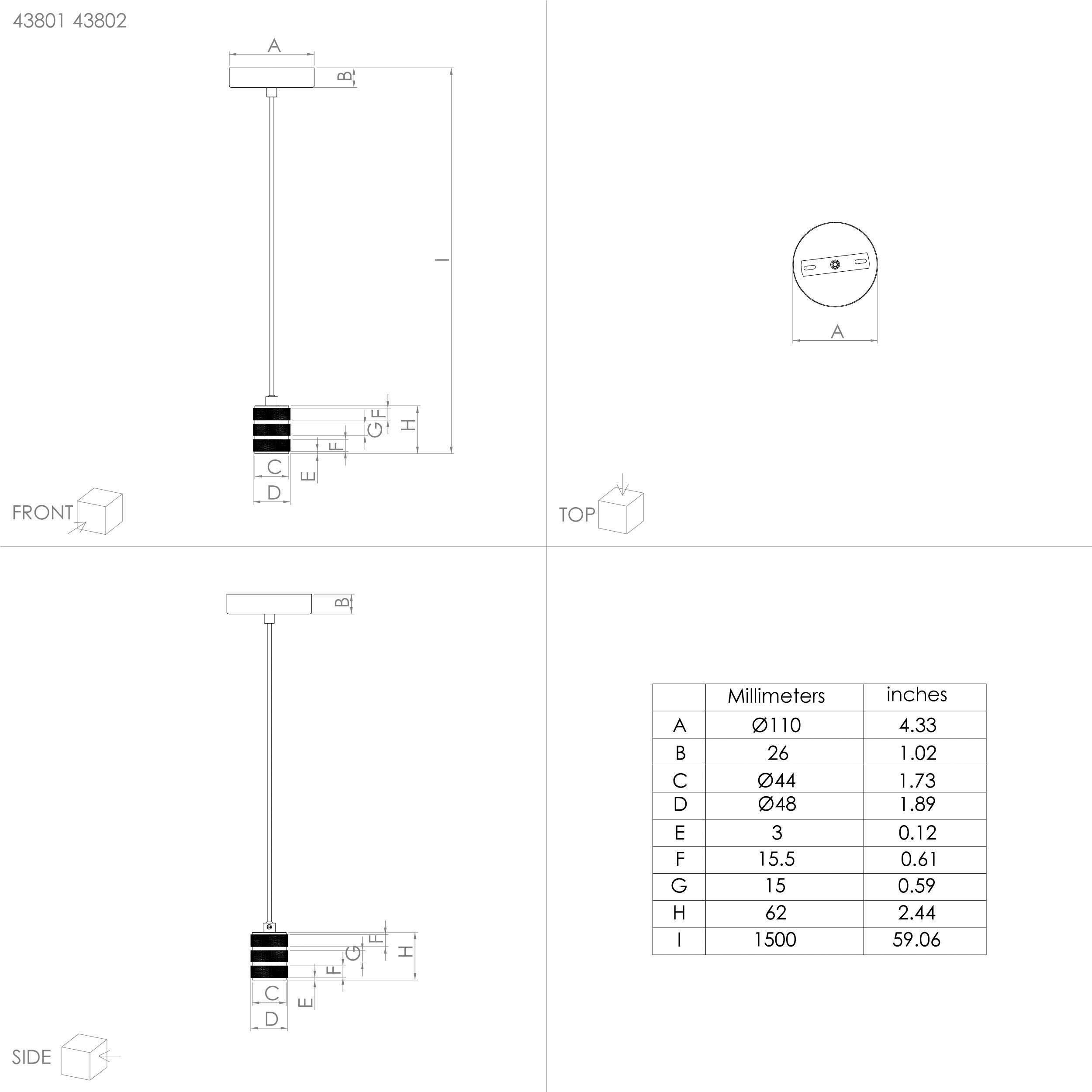 EGLO Hanglamp YORTH Hanglamp in nikkel en zwart van staal - excl. E27 - 40W (1 stuk)