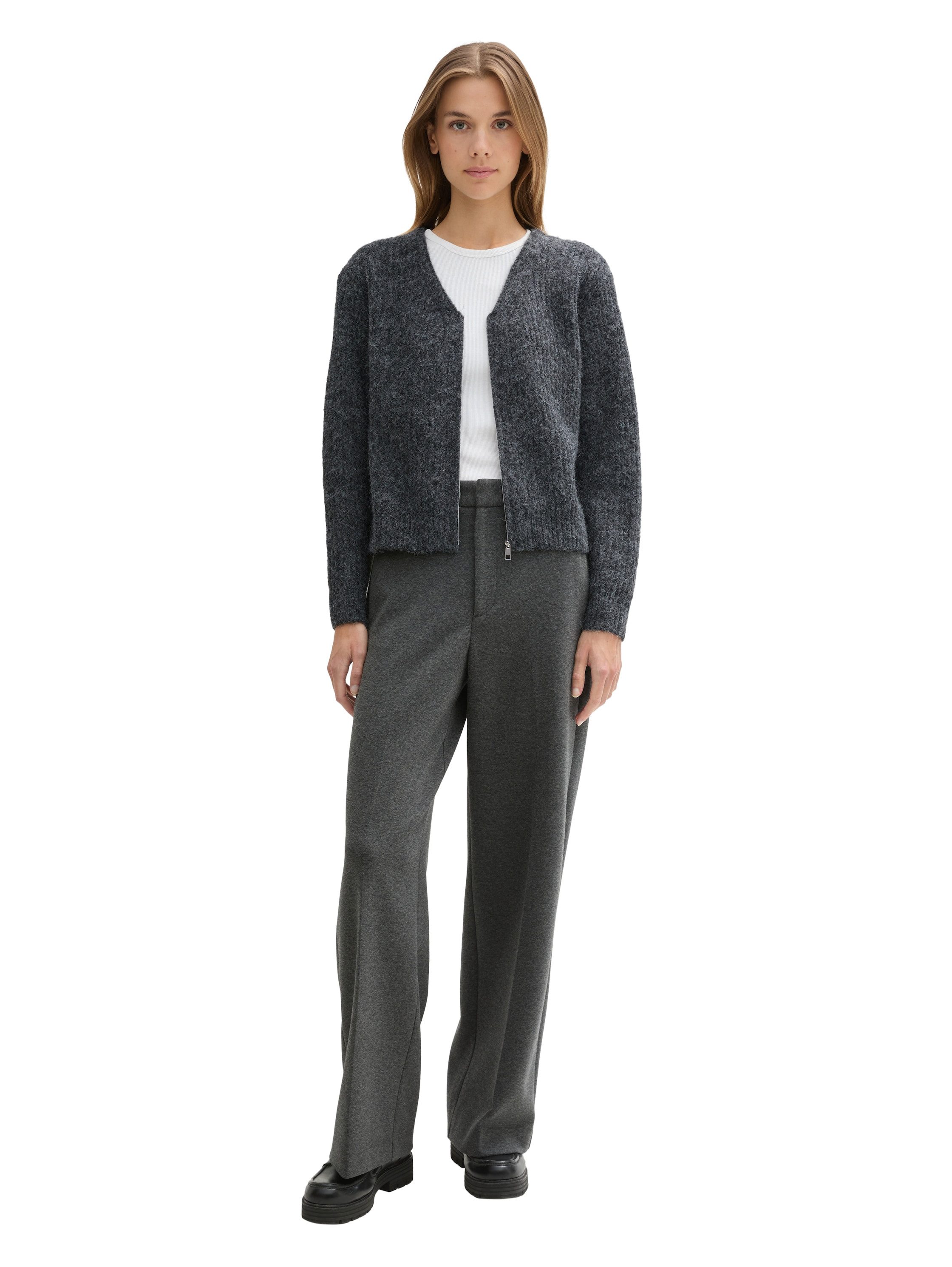Tom Tailor Denim Cardigan in gemêleerde look