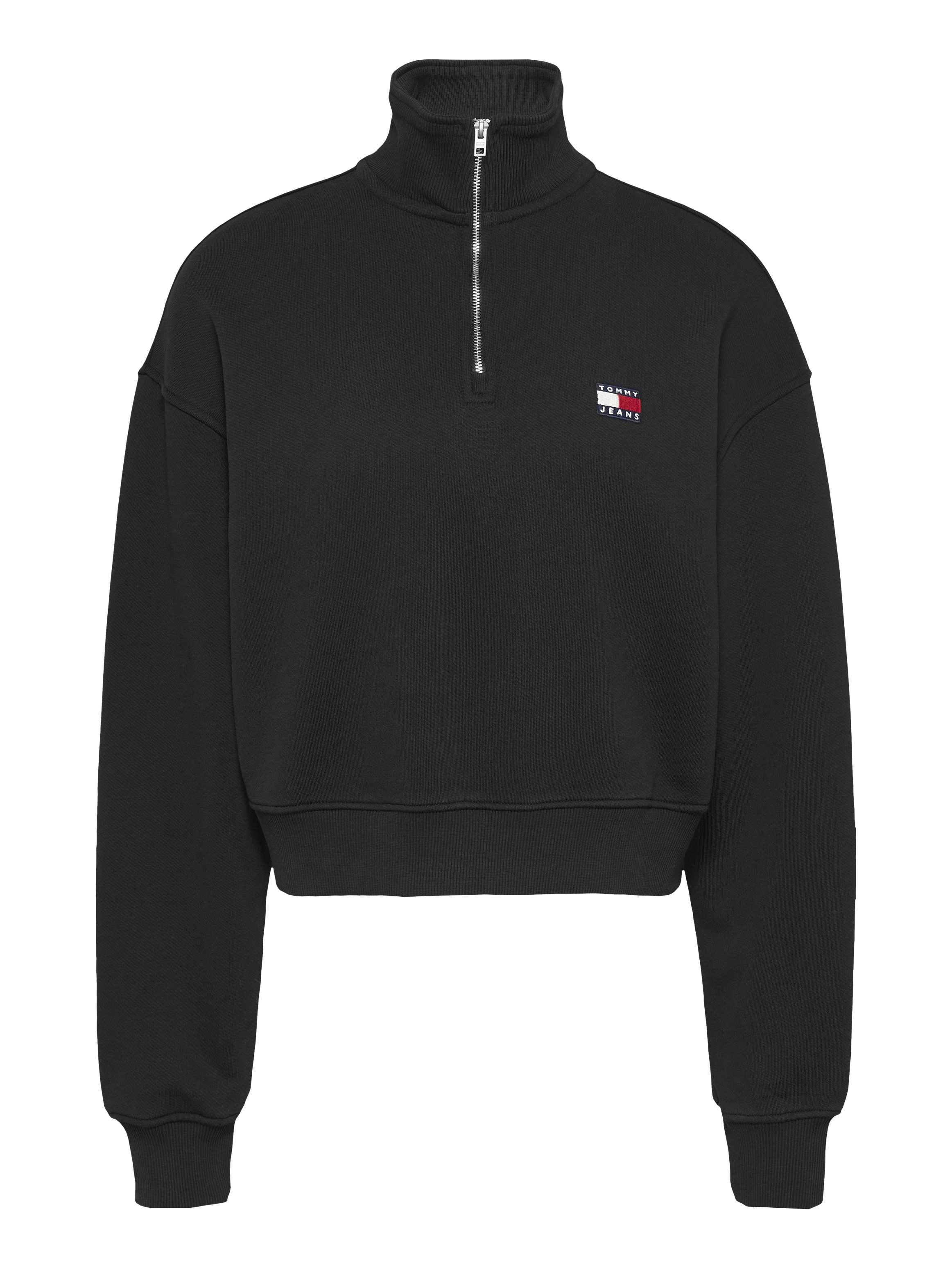 TOMMY JEANS Sweatshirt TJW BXY CRP BADGE 1/4ZIP