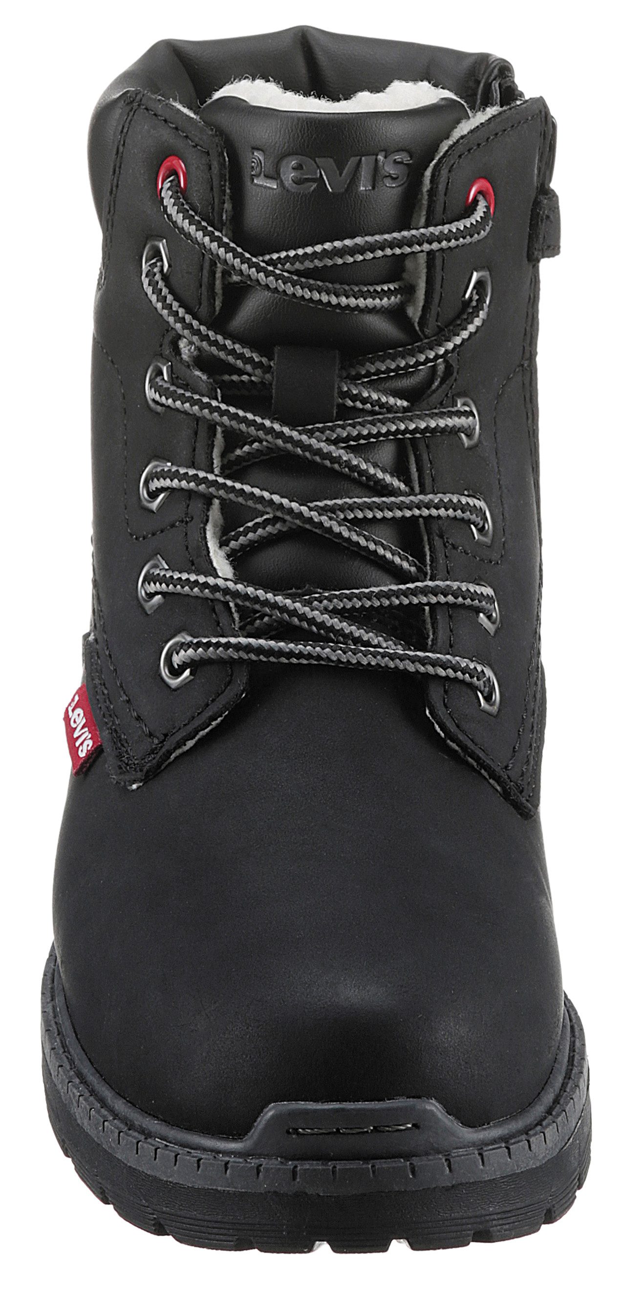 Levi's Kidswear Winterlaarzen LEVIS® NEW FORREST FUR , veterschoenen, outdoorschoen met praktische binnenrits