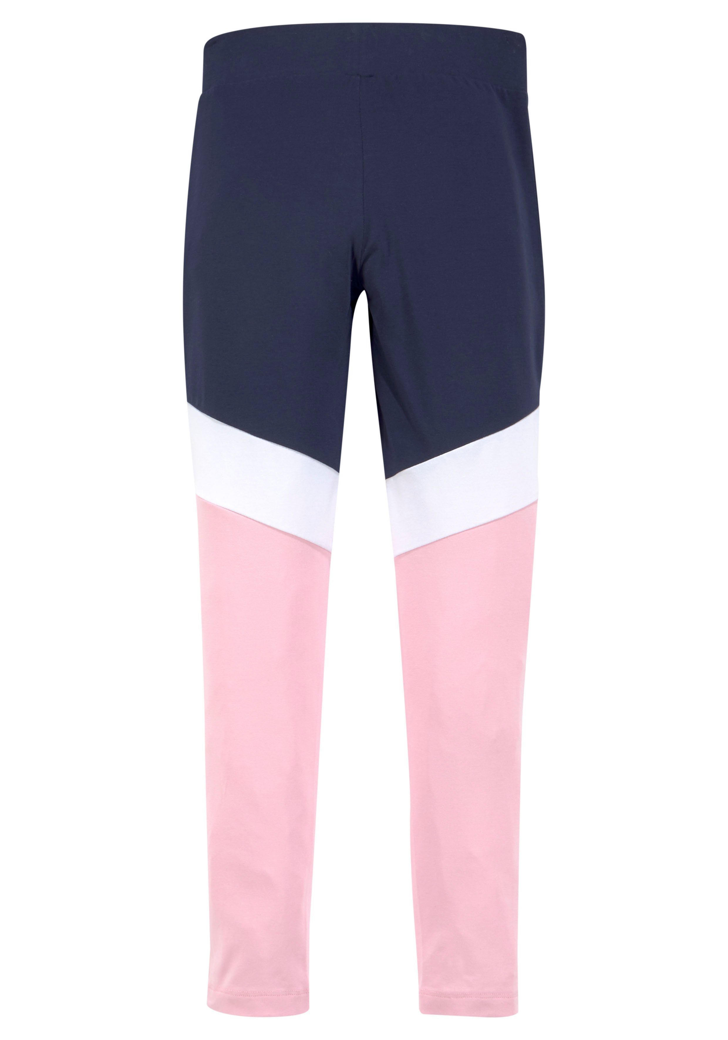 KangaROOS Legging Met colorblocking inzetten