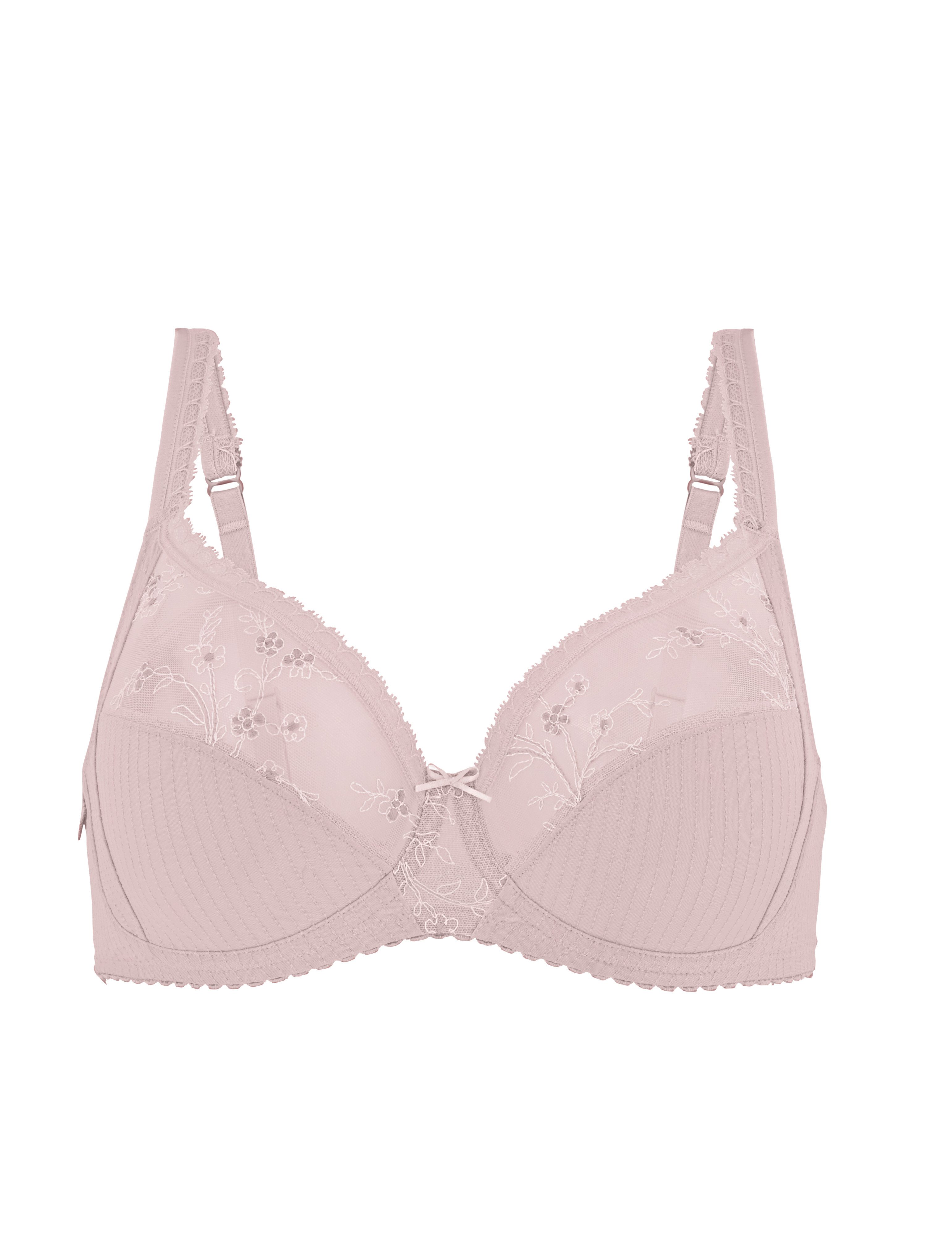 Conturelle by Felina Beugel-bh Mille Fleurs Decoratieve buitenband in high-apex-look is lengteverstelbaar