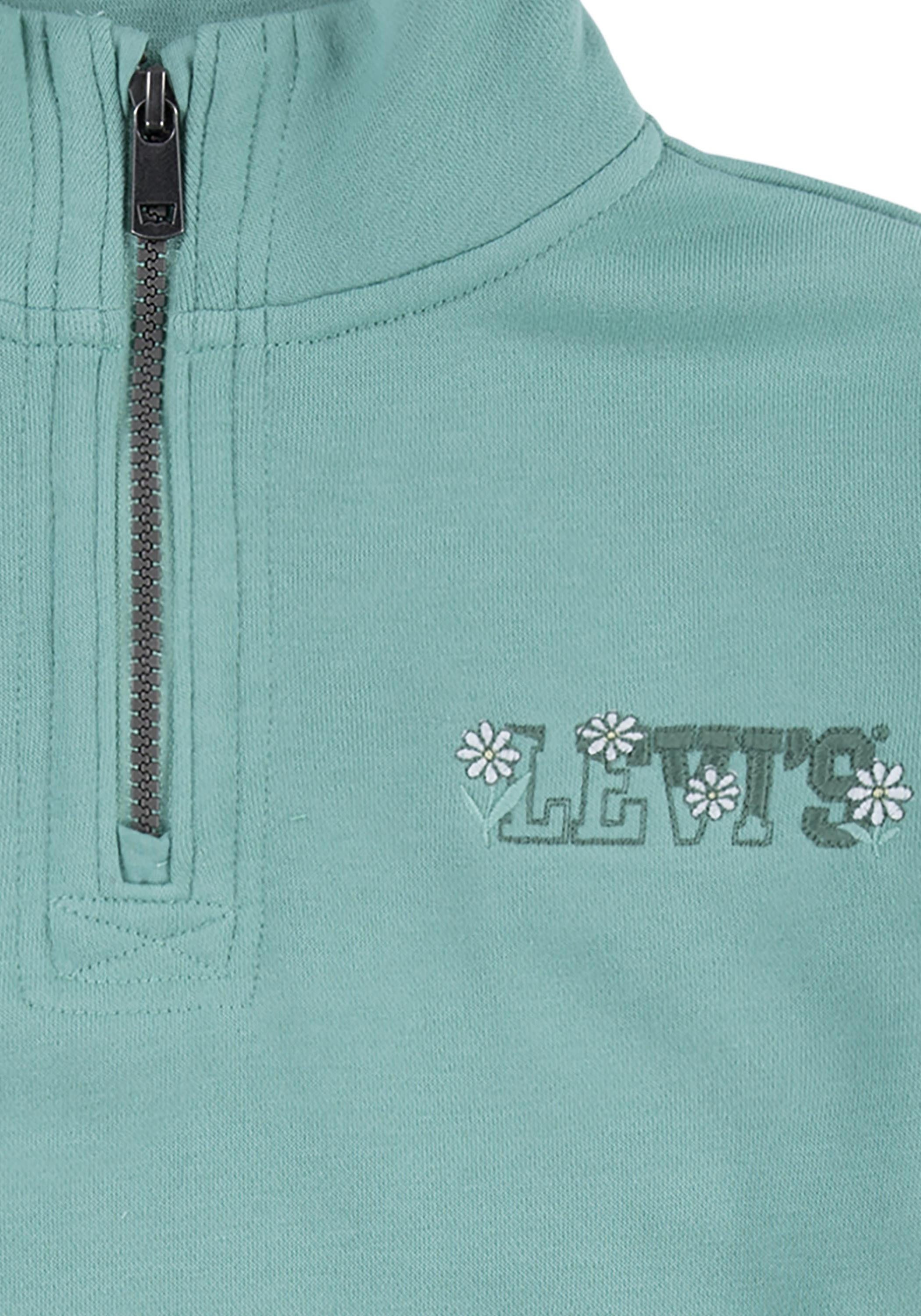 Levi's Kidswear Sweatshirt met koord voor meisjes