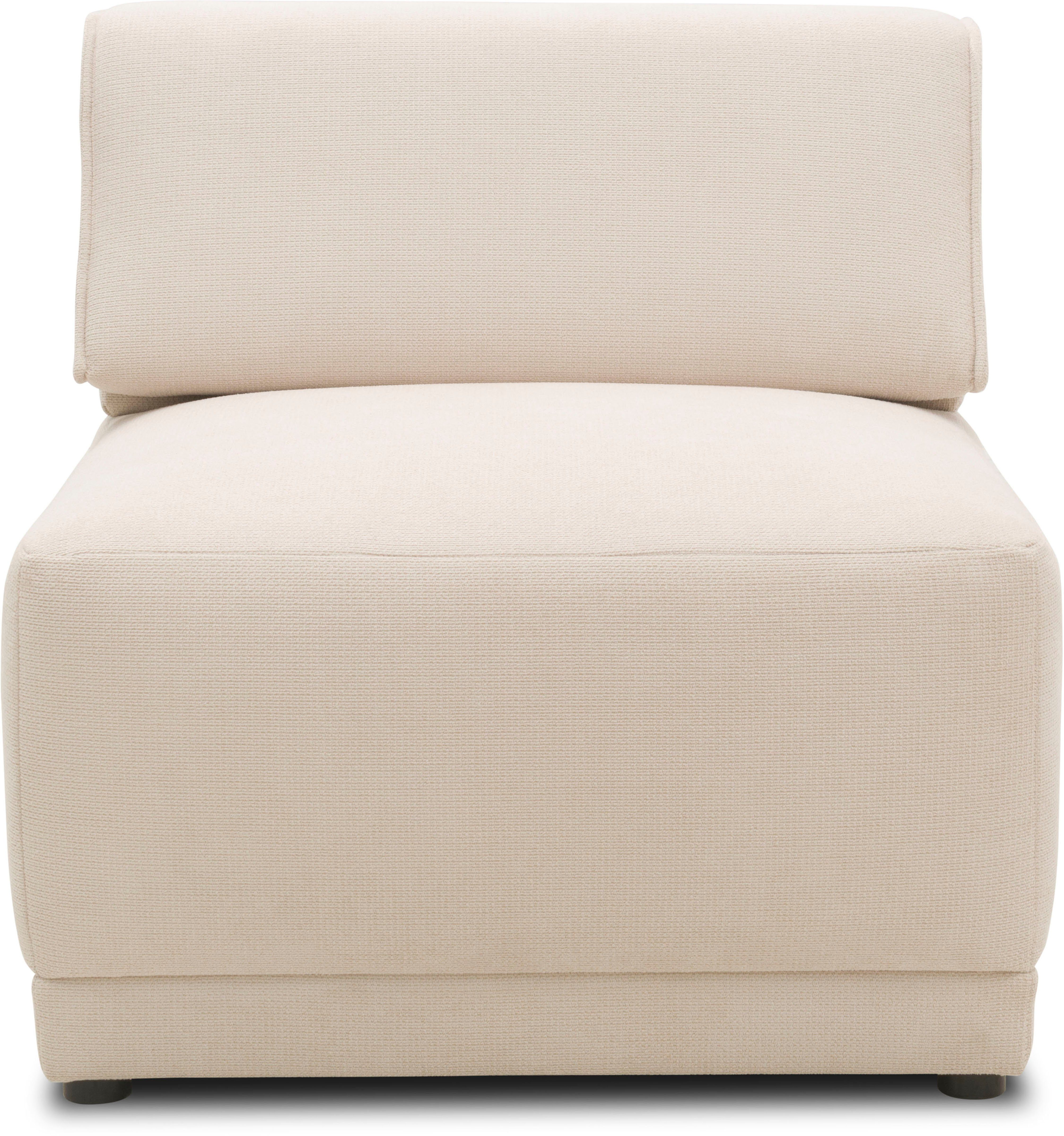 DOMO collection Sofaelement 800007 Rugkussen plaatsbaar, oneindig uit te breiden beige, modulaire banken
