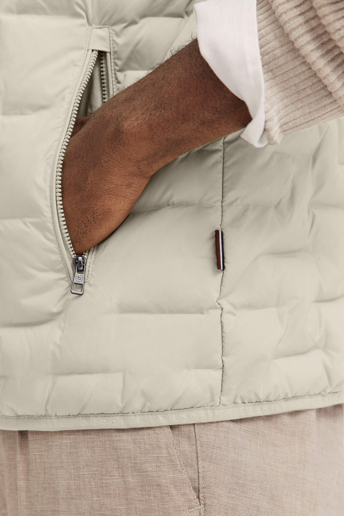 Bugatti Bodywarmer met opstaande kraag