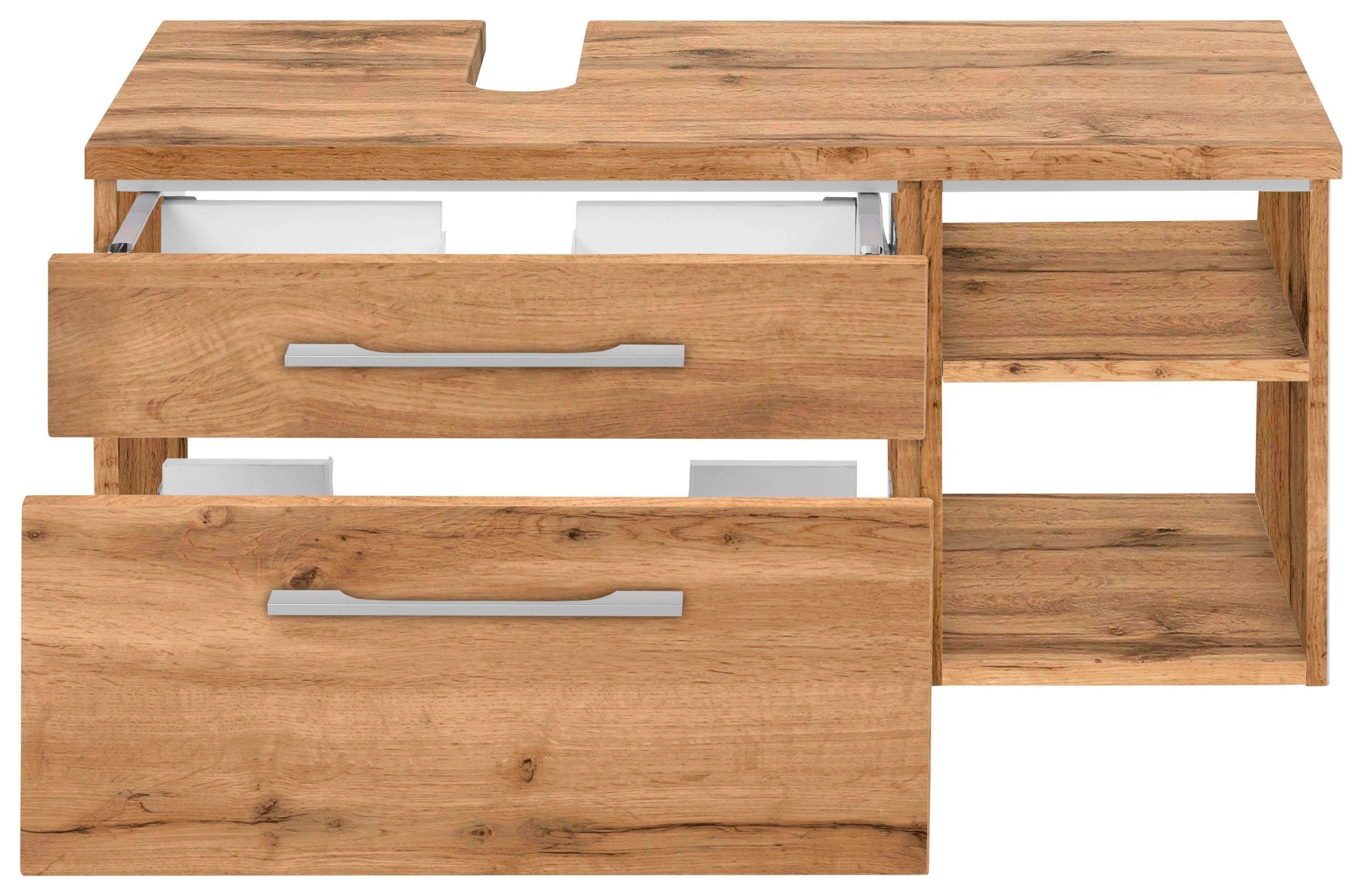 welltime Wastafelonderkast Davos Breedte 90-130 cm