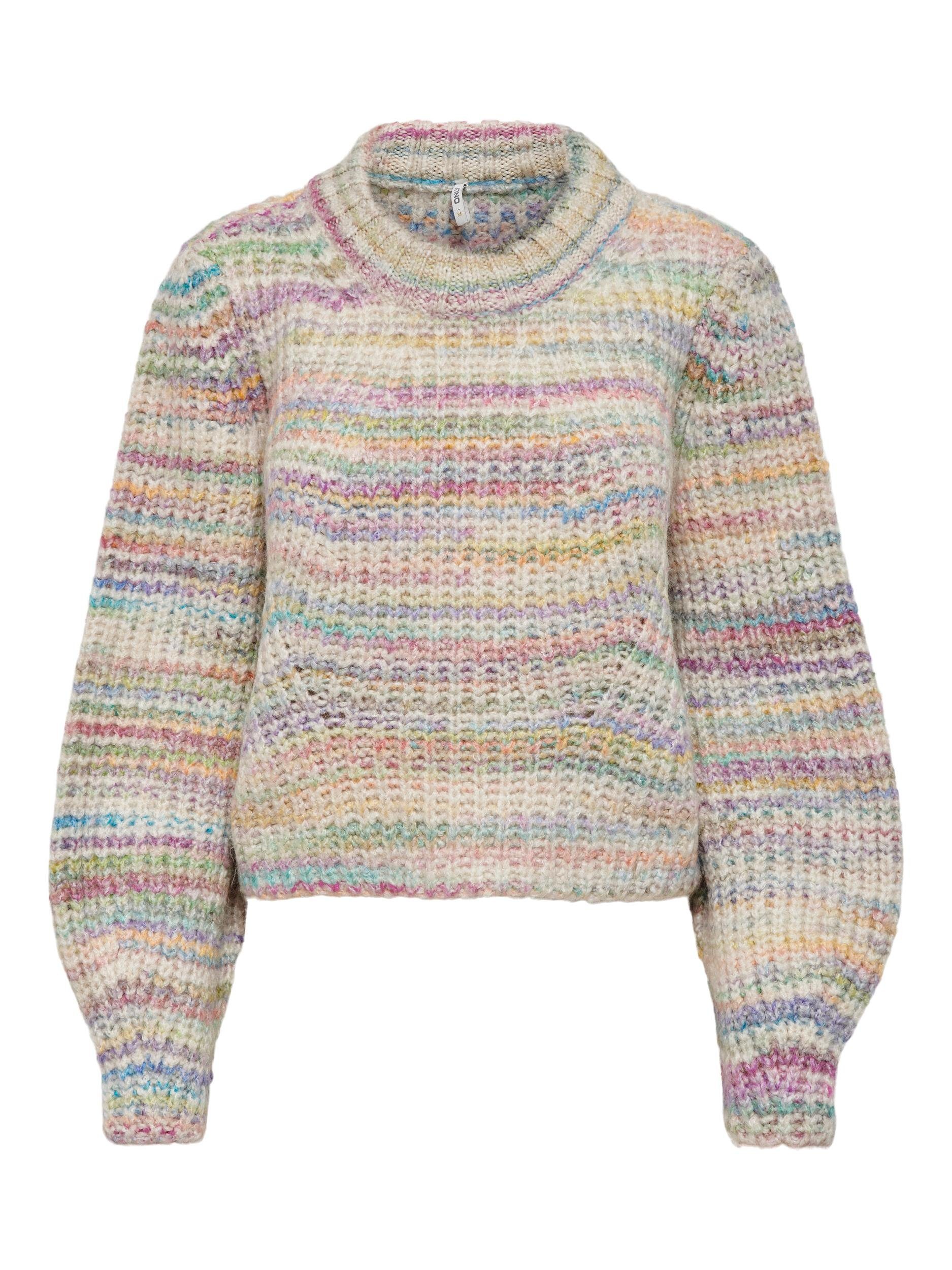 Only Gebreide trui ONLCARMA L/S PULLOVER KNT NOOS
