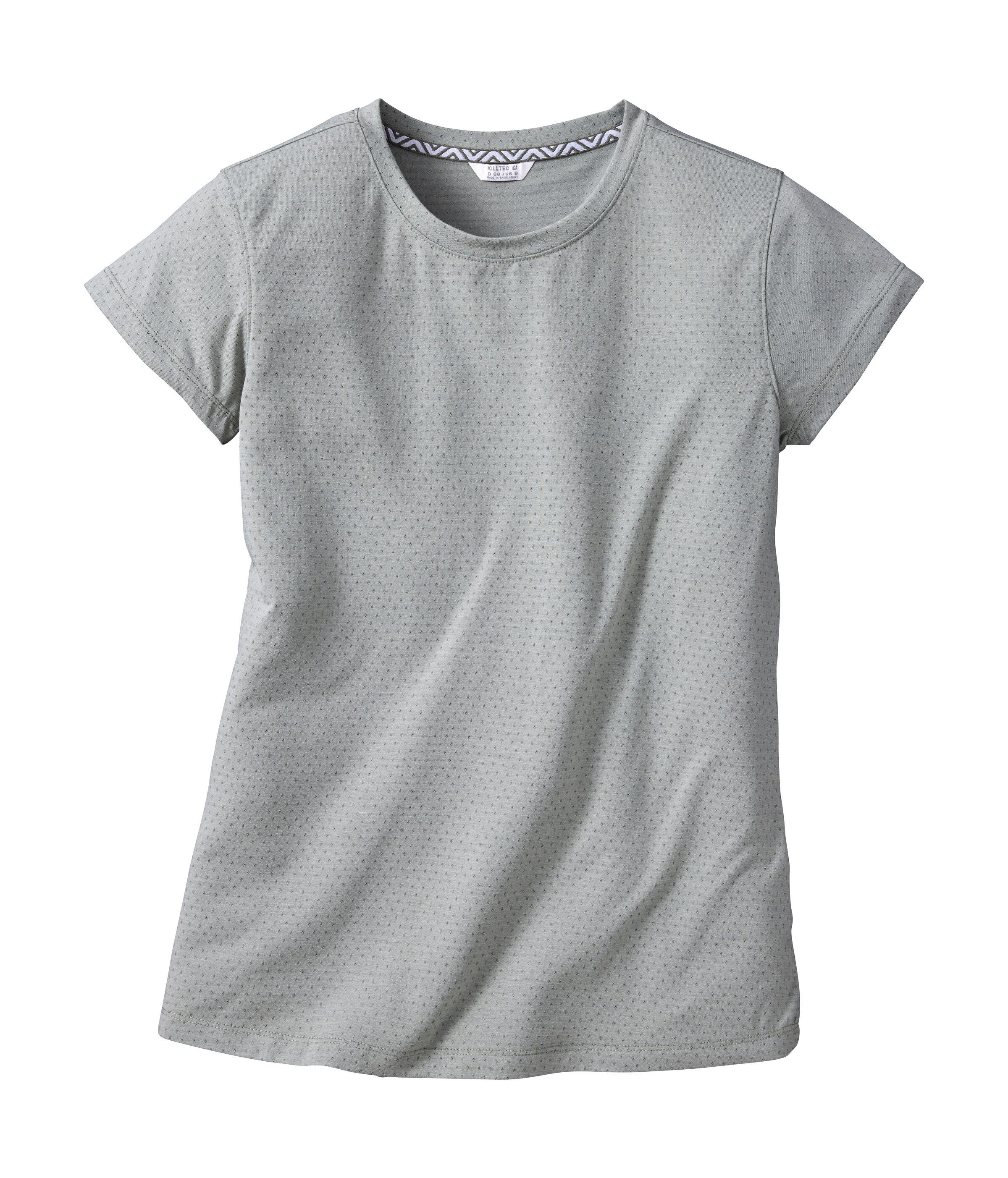 Killtec T-shirt KOS 23 WMN TSHRT Licht, sneldrogend dames functietshirt met stretch.