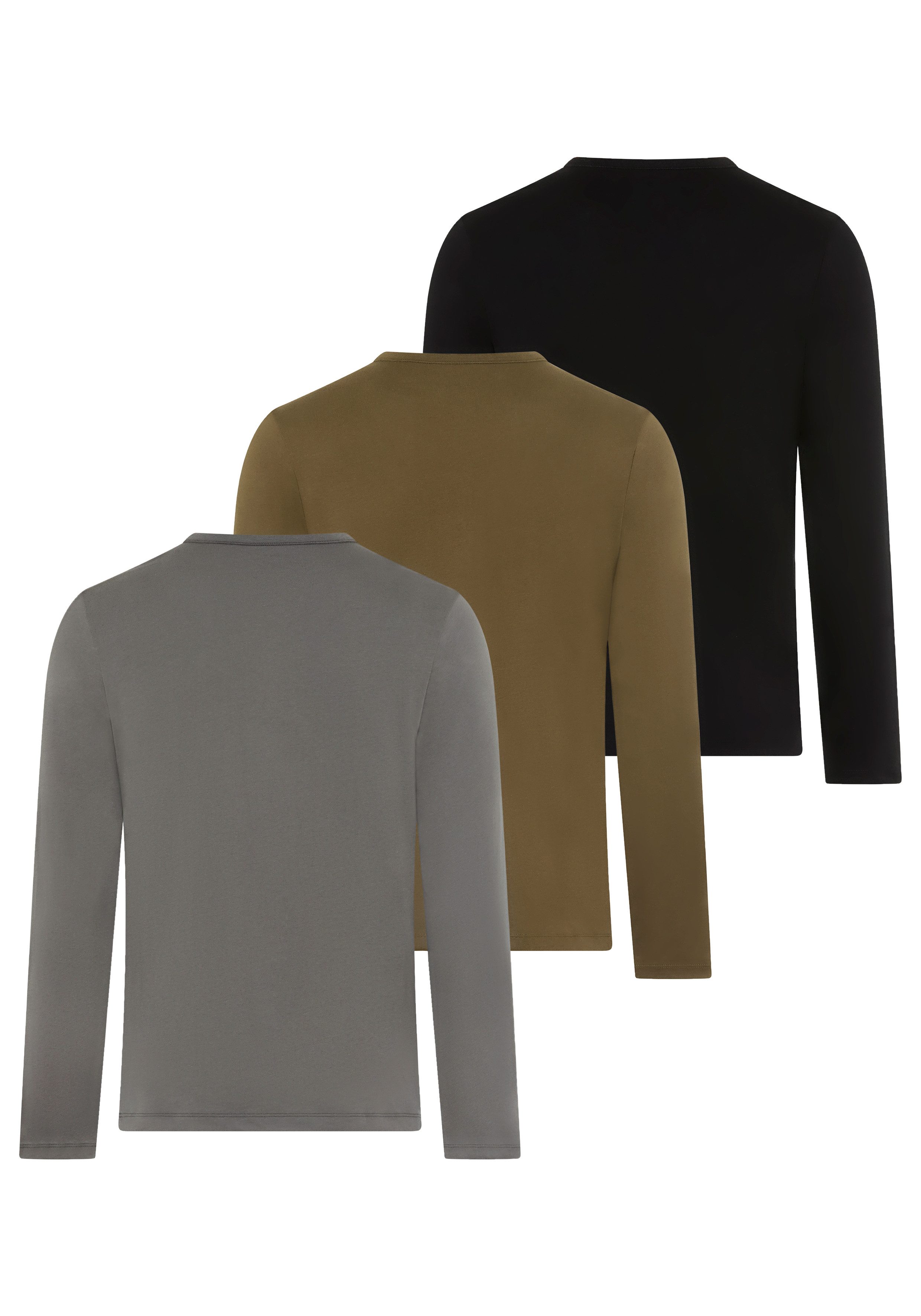HUGO underwear Shirt met lange mouwen LS-SHIRT RN TRIPLET (Set van 3)