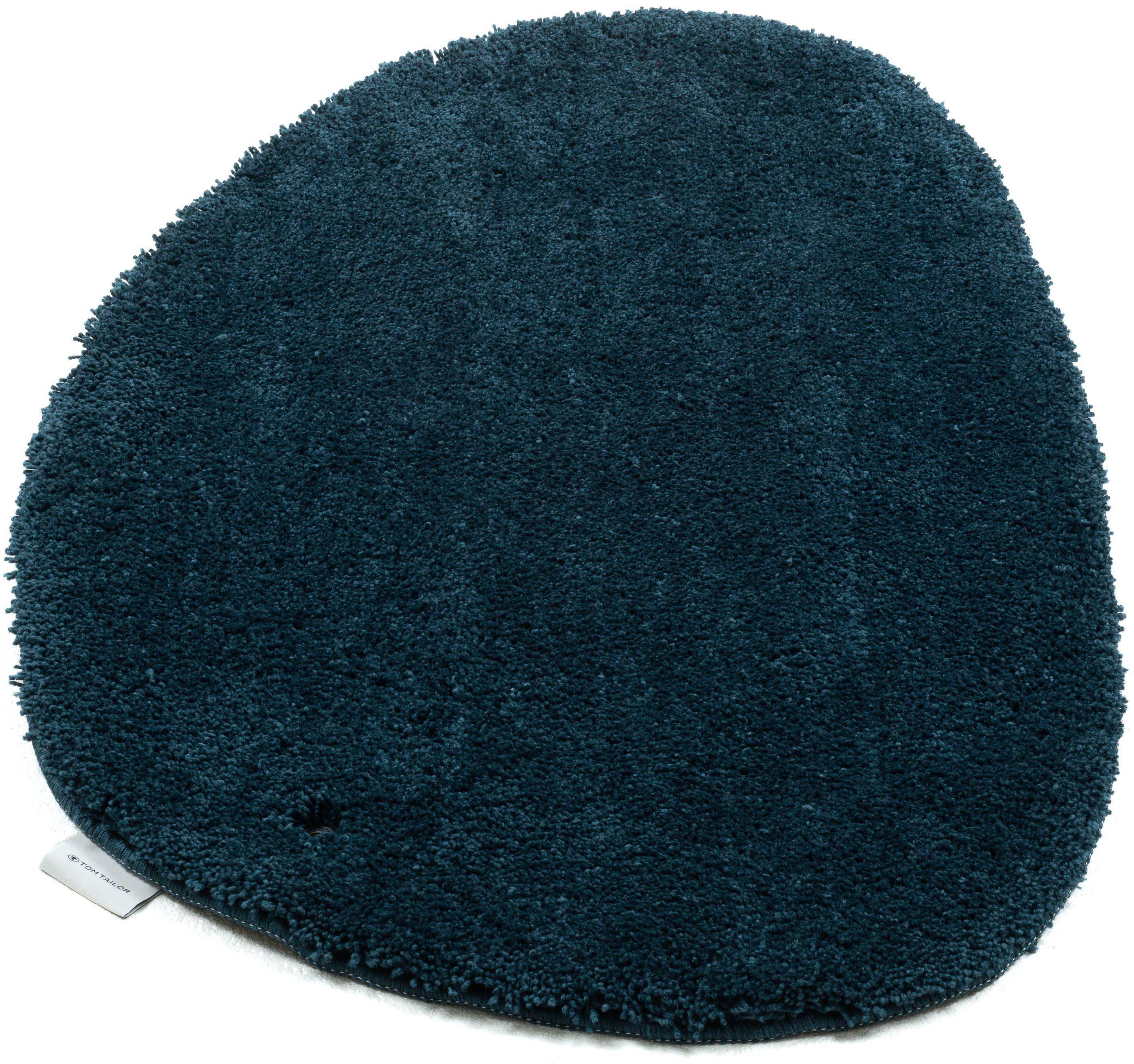 Tom Tailor Badmat Cozy Bath UNI Badmat, effen kleuren, rechthoekig, rond en ovaal verkrijgbaar (1 stuk) badmatten groen