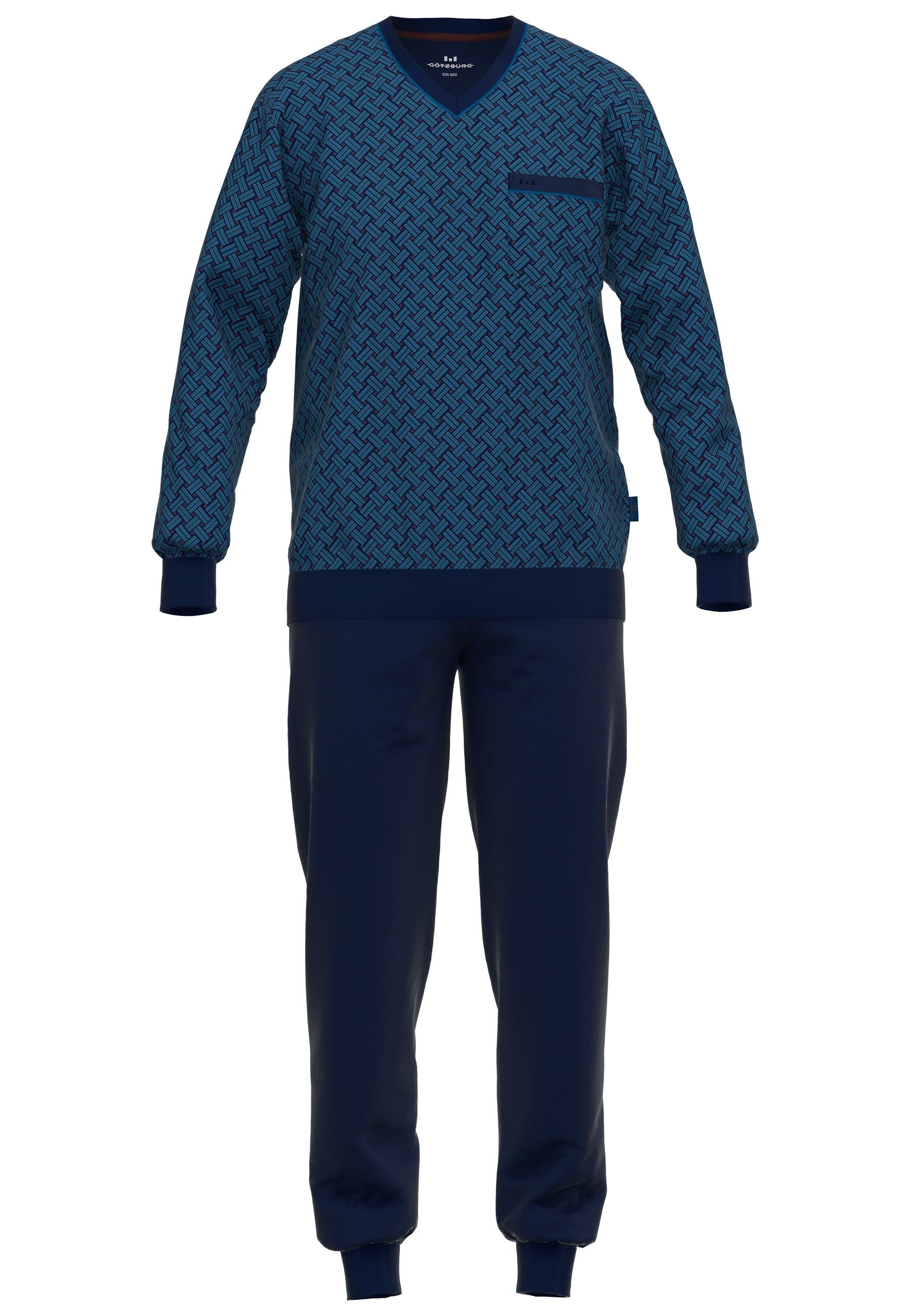 GÖTZBURG Pyjama Donker (2-delig)