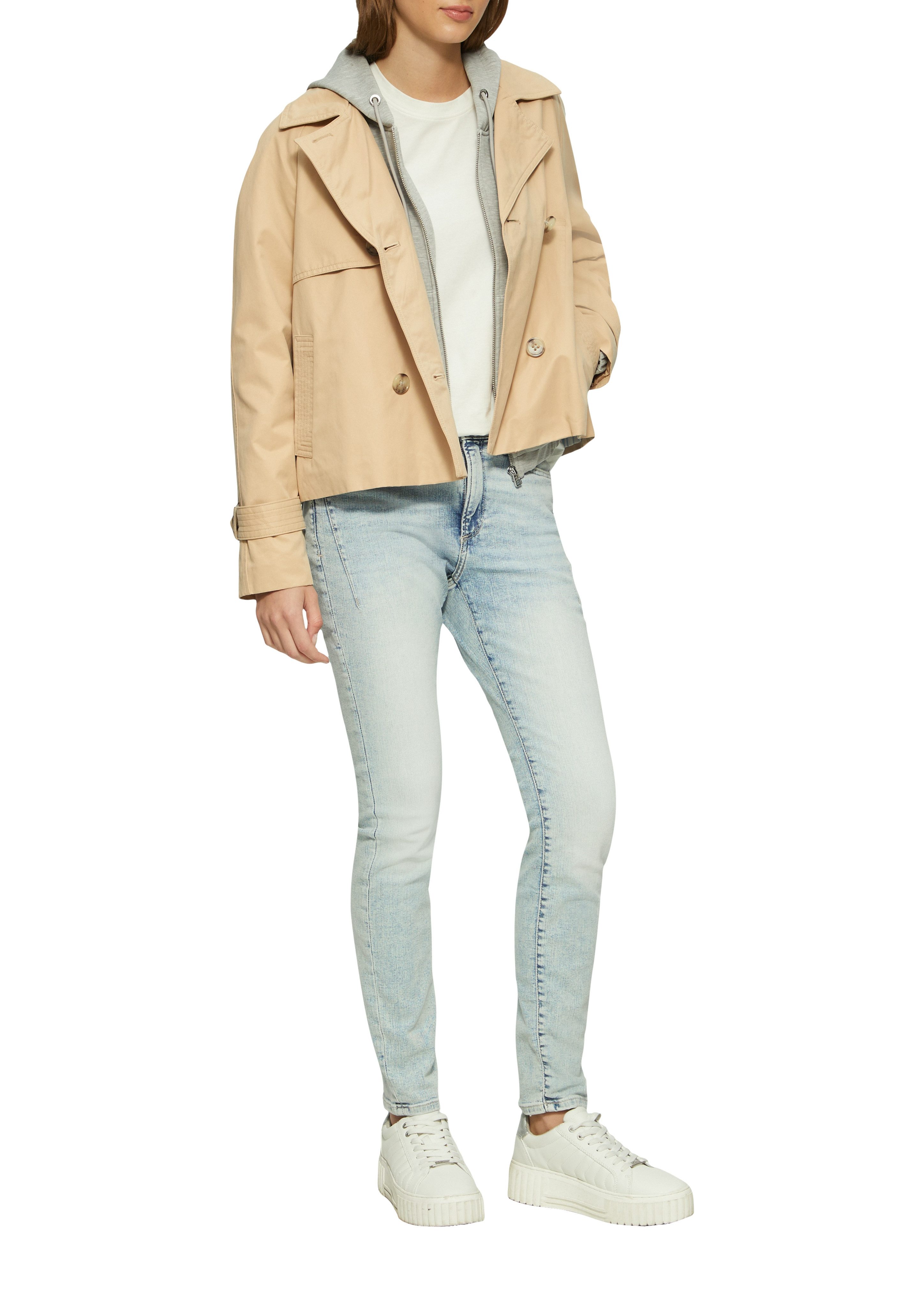 s.Oliver Skinny fit jeans Izabell in coole, verschillende wassingen