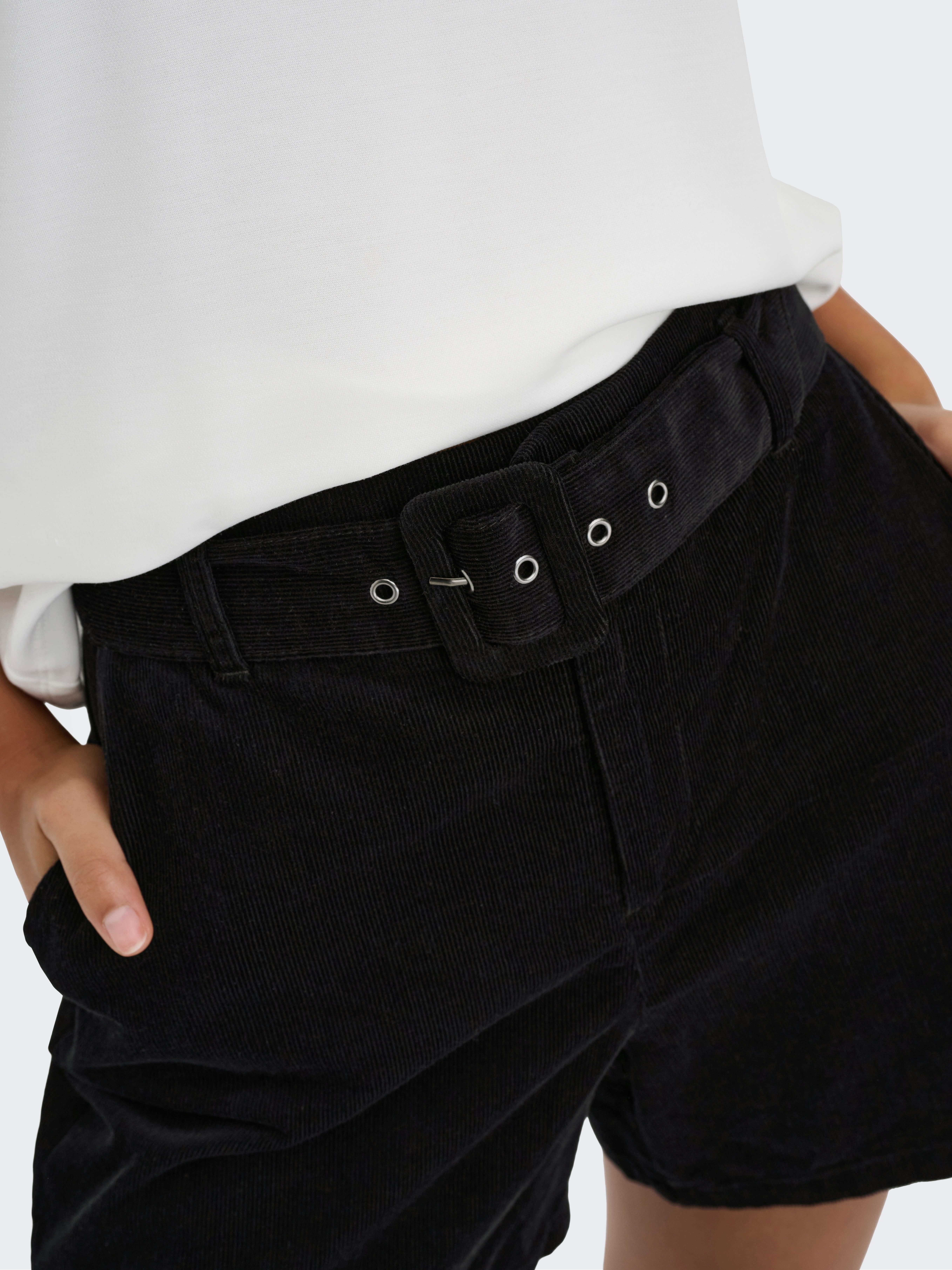 Only Short ONLNESSA HW BELT CORD SHORTS CC PNT