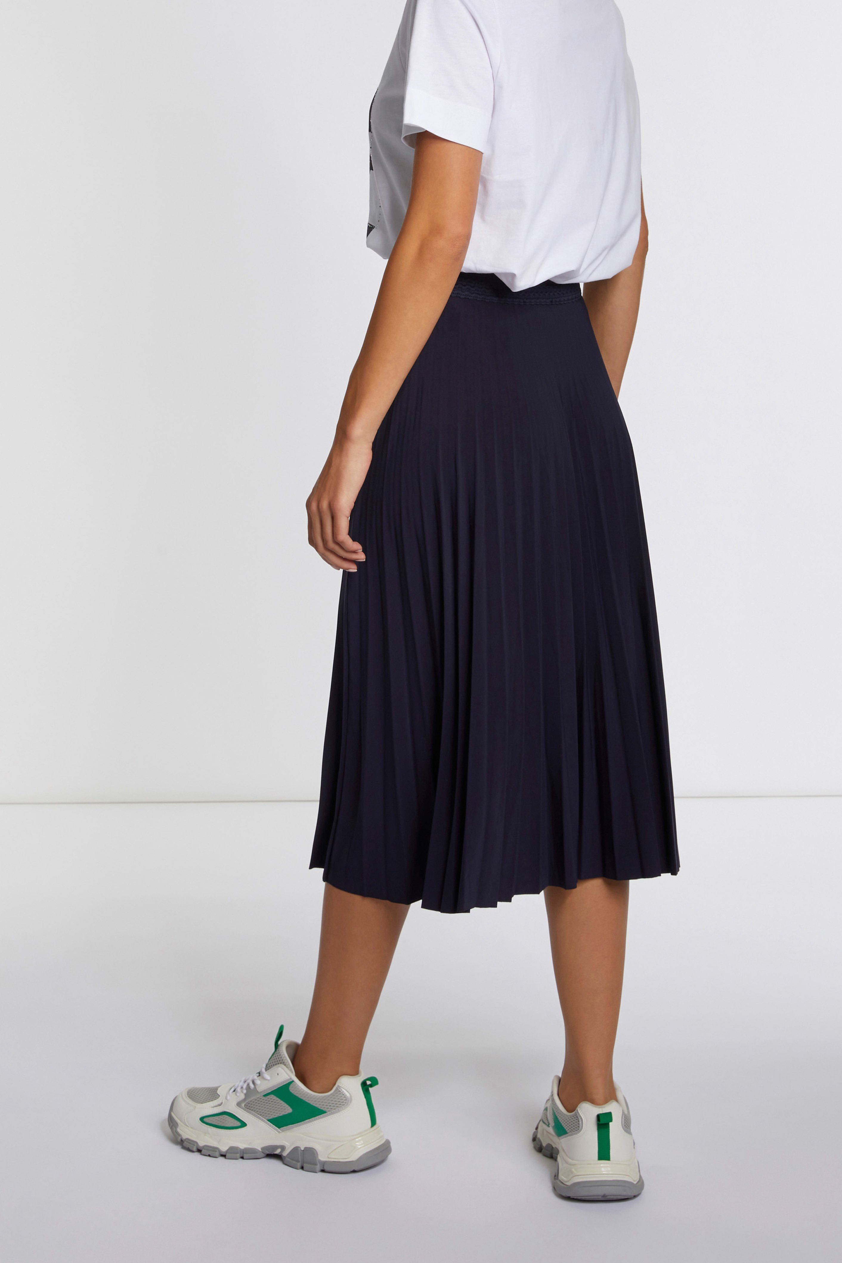 Rich & Royal Plissérok met elastische taille