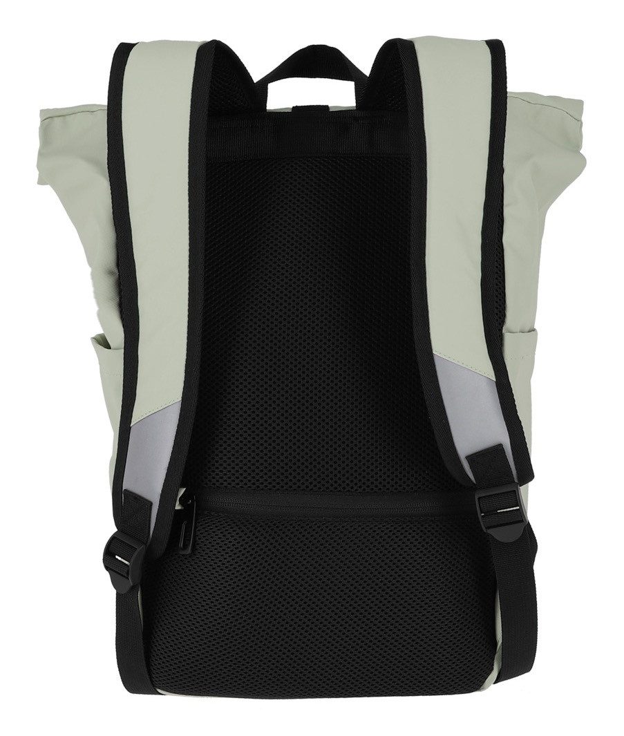 travelite Vrijetijdsrugzak BASICS roll-up rugzak zeil Wandelrugzak Reisrugzak Streetpack Werkrugzak
