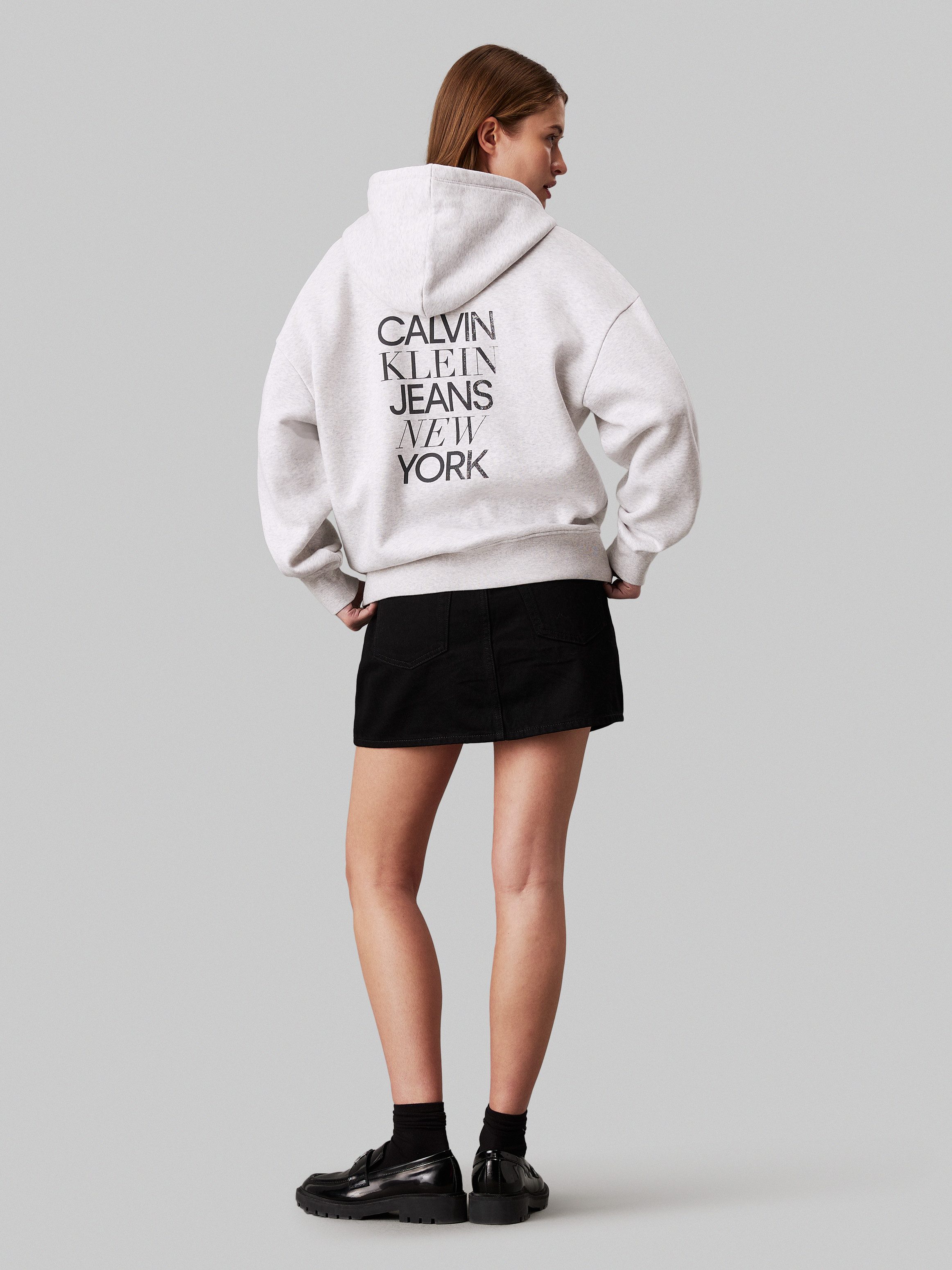 Calvin Klein Hoodie MIXED LOGO RELAXED HOODIE